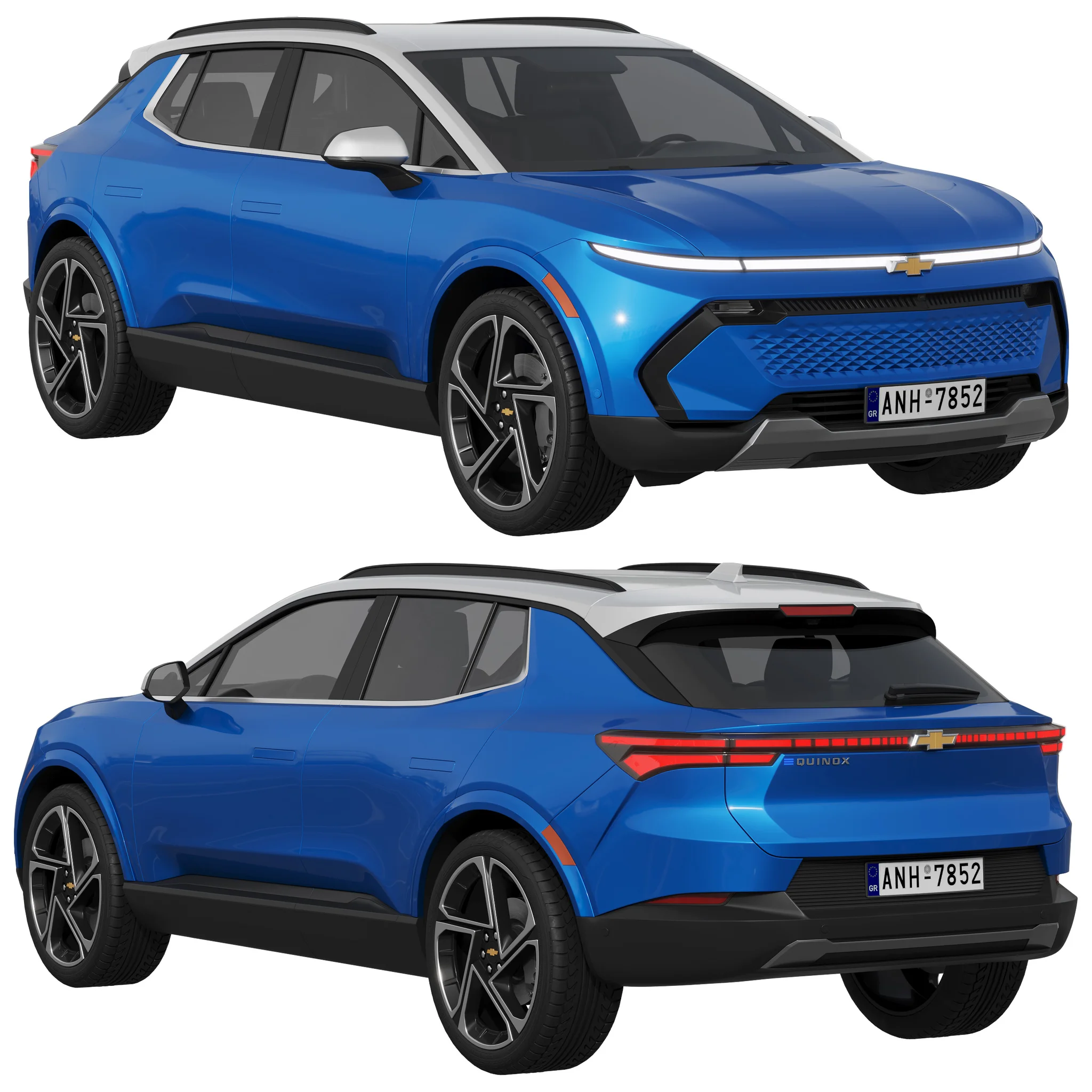 Chevrolet Equinox EV, 3D model preview 16
