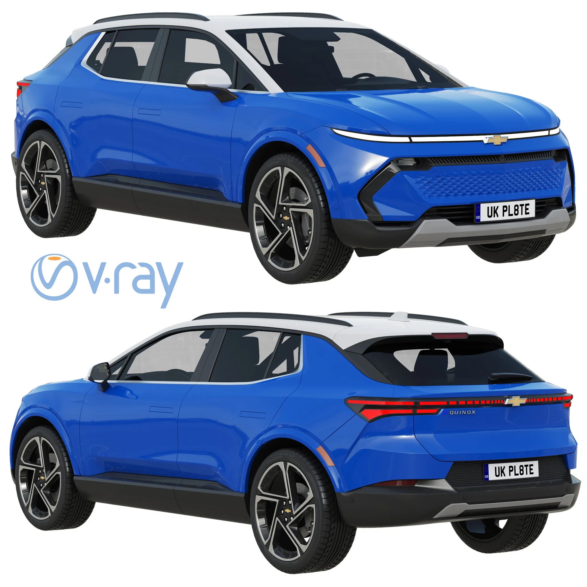 Chevrolet Equinox EV, 3D model preview 20