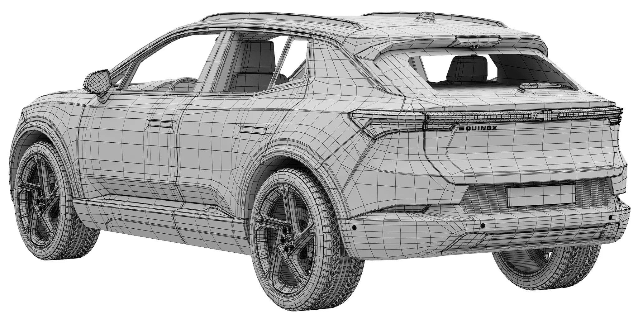 Chevrolet Equinox EV, 3D model preview 23