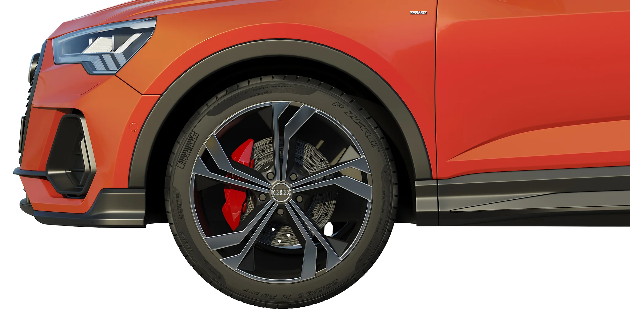 AUDI Q3 SPORTBACK, 3D model preview 2
