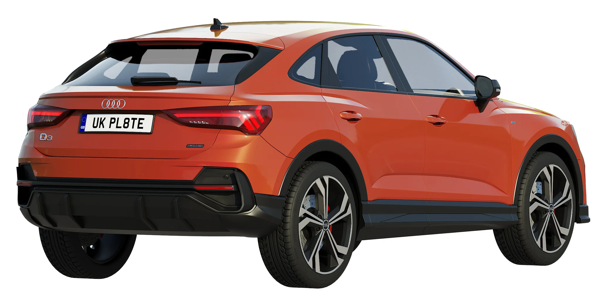 AUDI Q3 SPORTBACK, 3D model preview 9
