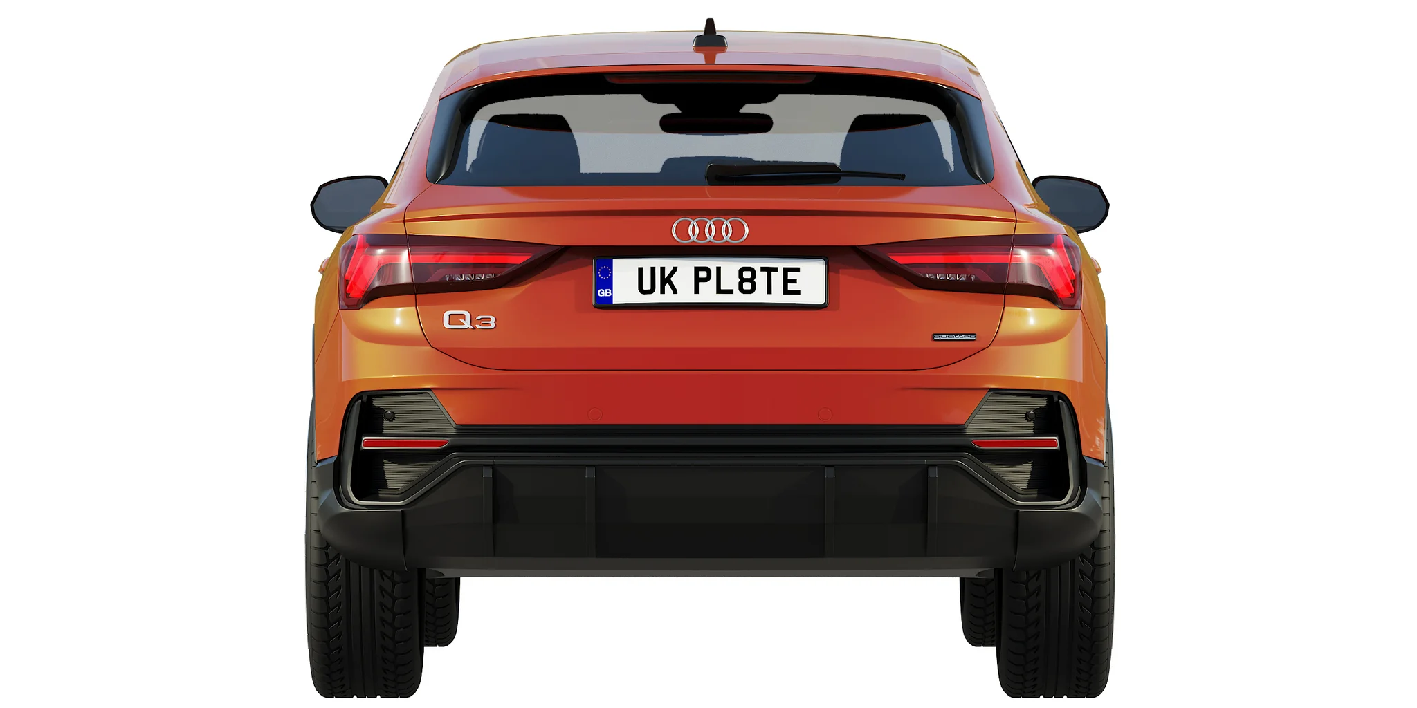 AUDI Q3 SPORTBACK, 3D model preview 10