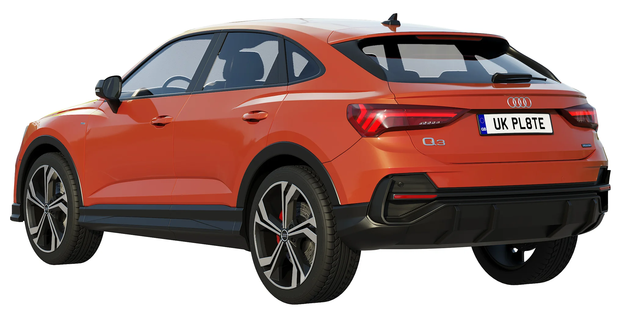 AUDI Q3 SPORTBACK, 3D model preview 16