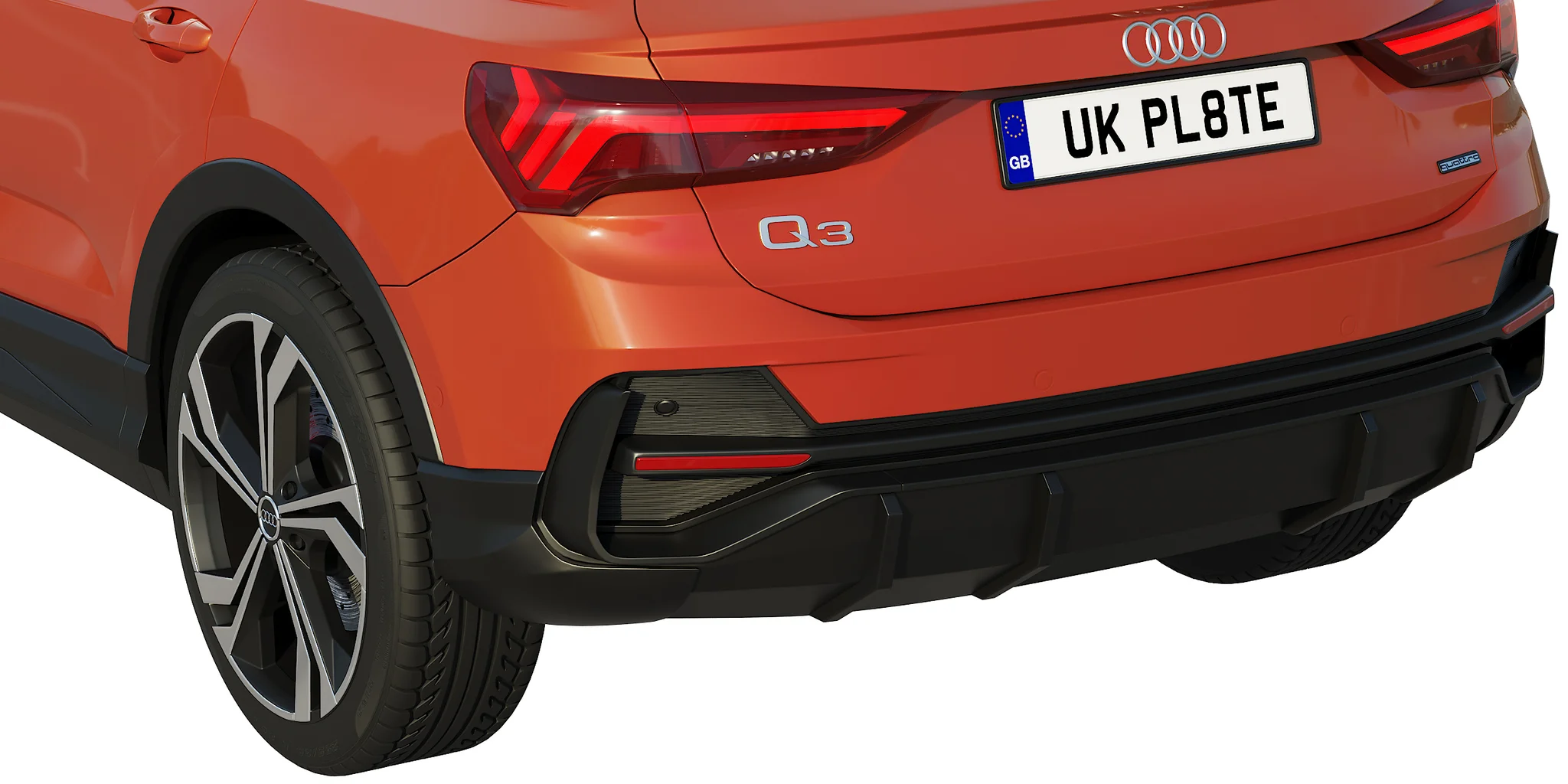 AUDI Q3 SPORTBACK, 3D model preview 19