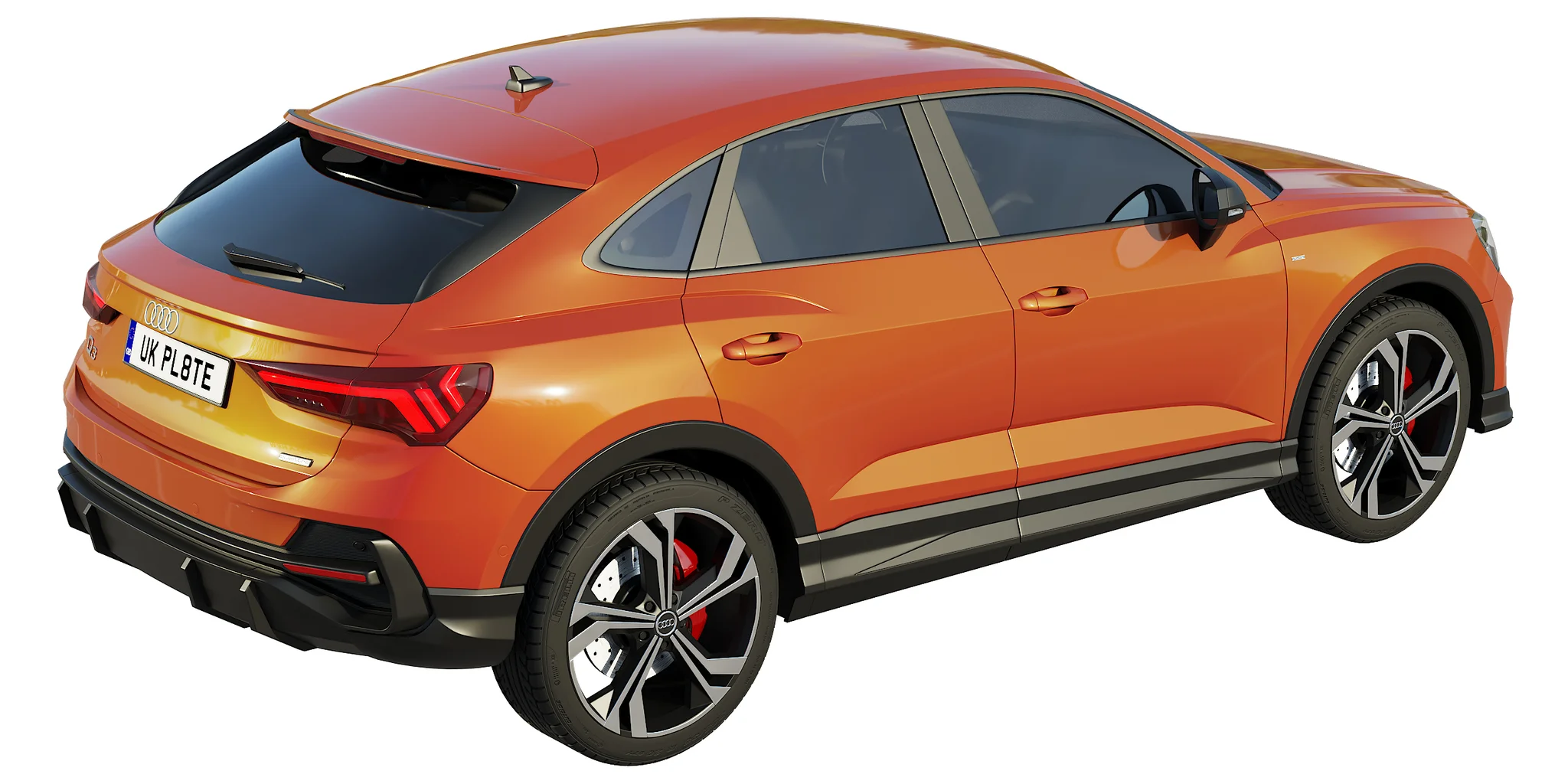 AUDI Q3 SPORTBACK, 3D model preview 30