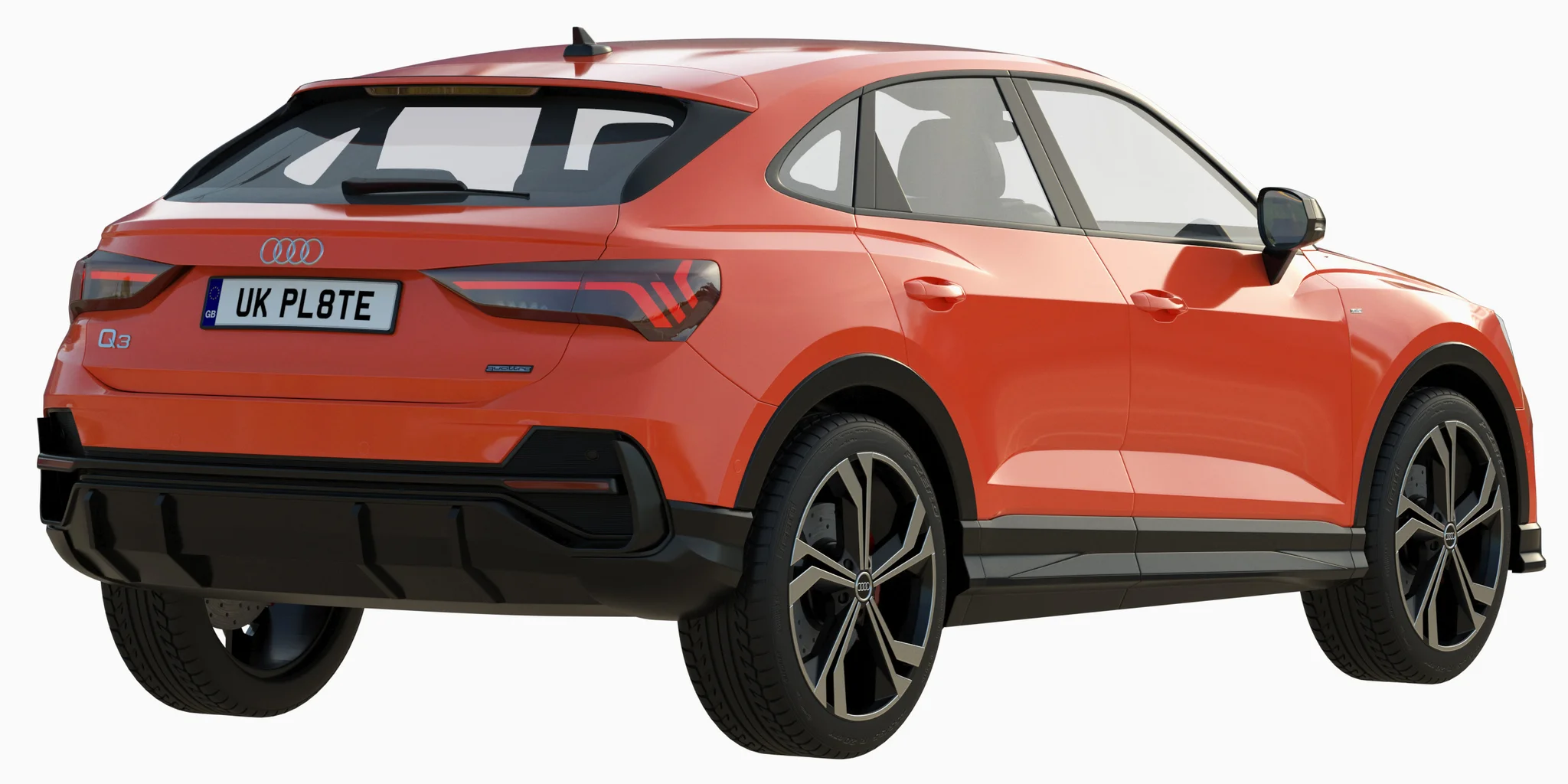 AUDI Q3 SPORTBACK, 3D model preview 41