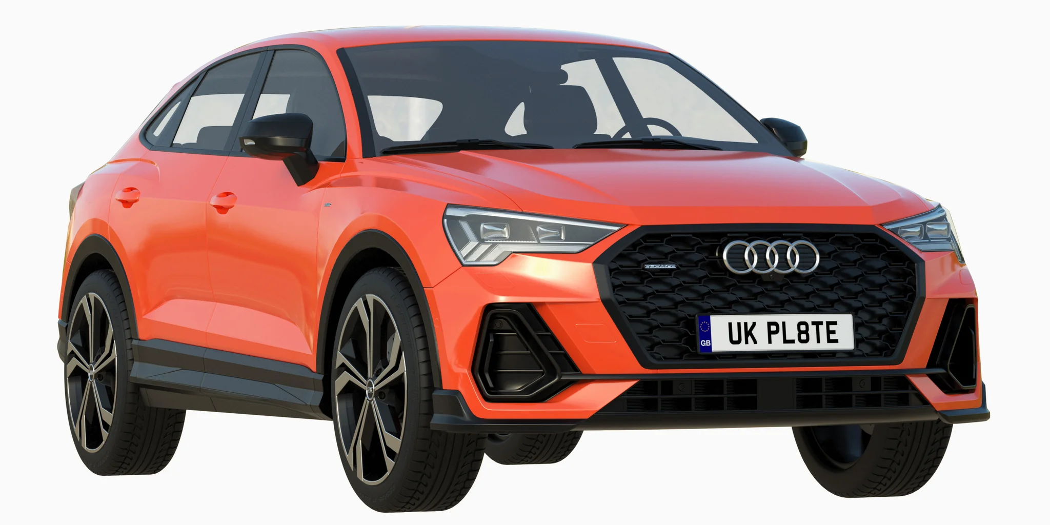 AUDI Q3 SPORTBACK, 3D model preview 44
