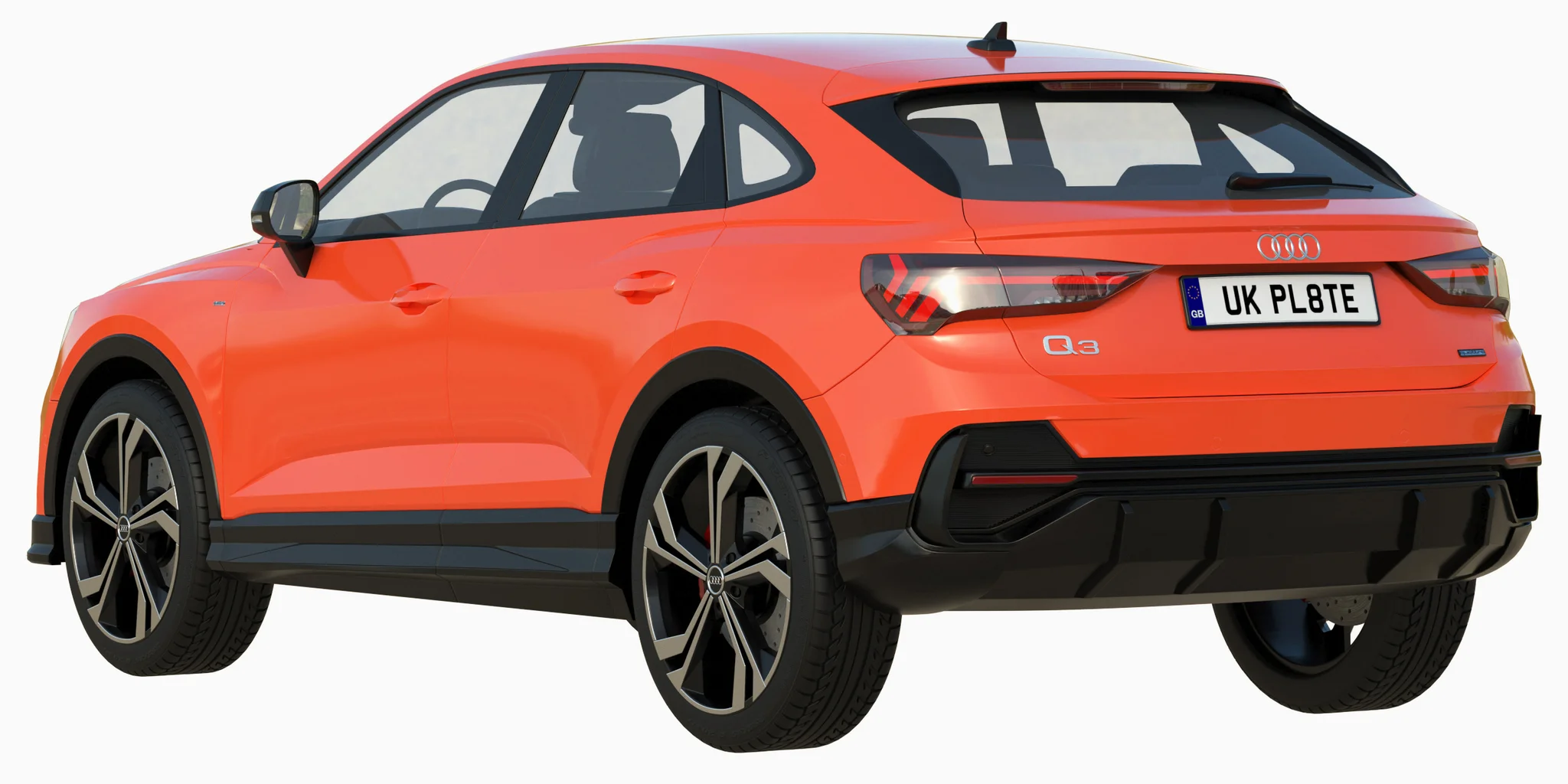 AUDI Q3 SPORTBACK, 3D model preview 46