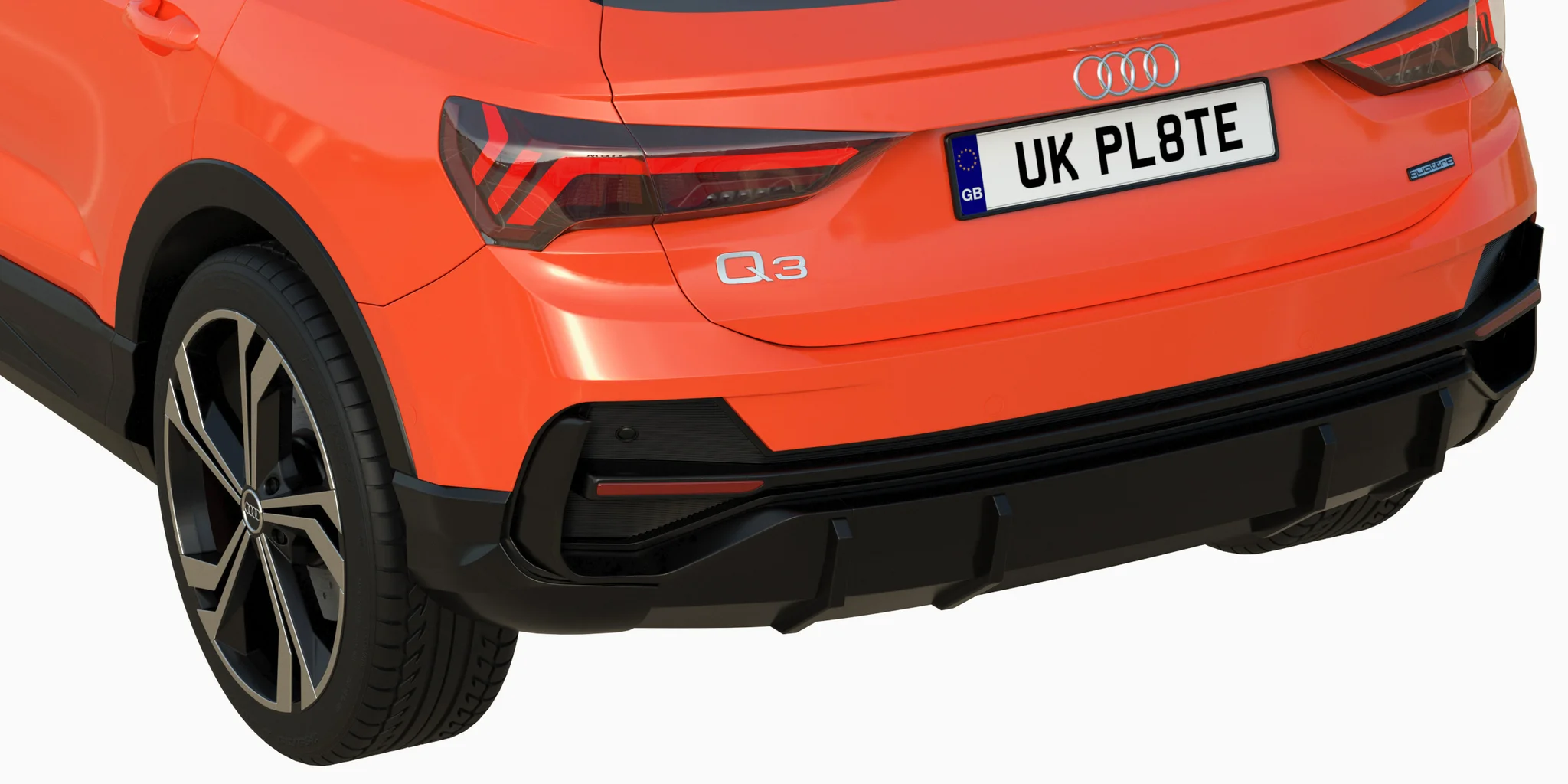 AUDI Q3 SPORTBACK, 3D model preview 47