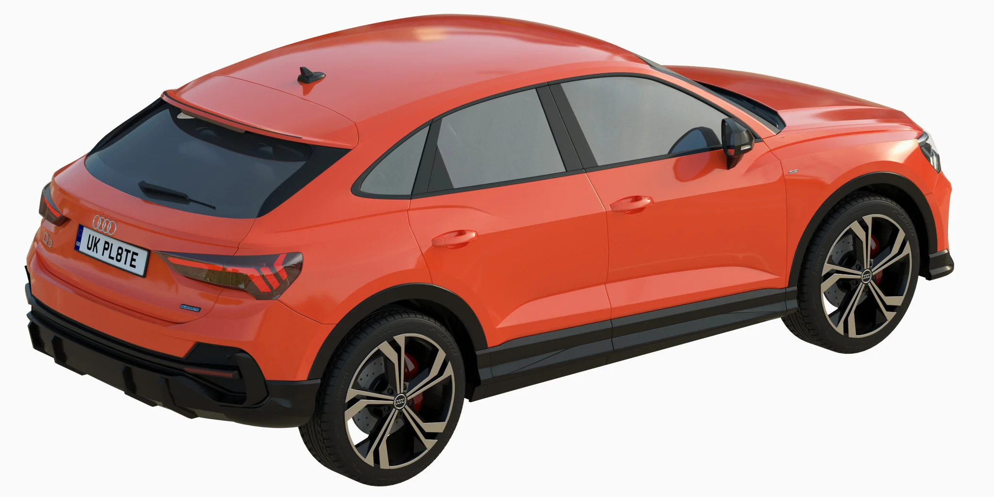 AUDI Q3 SPORTBACK, 3D model preview 53