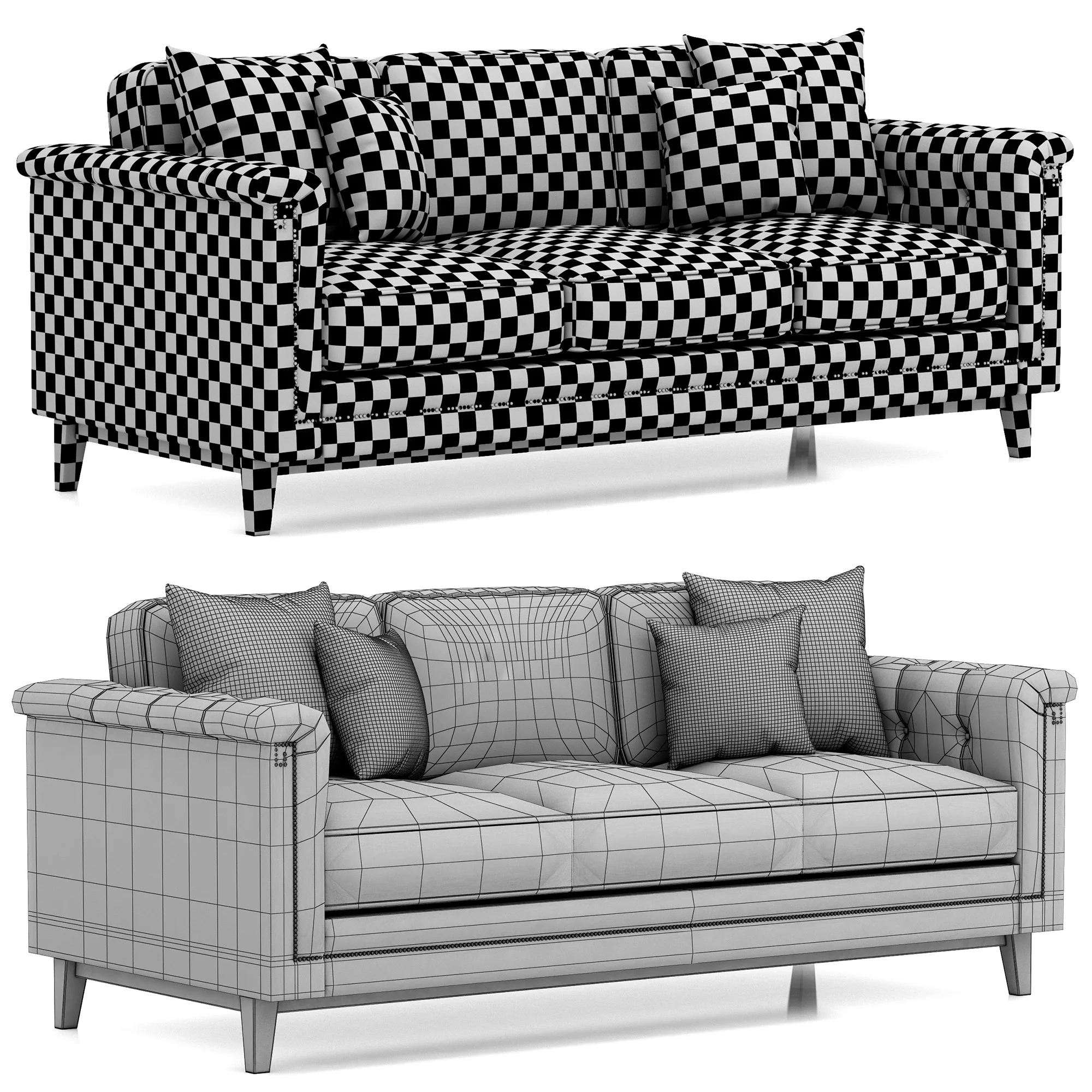 Dantone Home Hempshir — 3D model preview 11