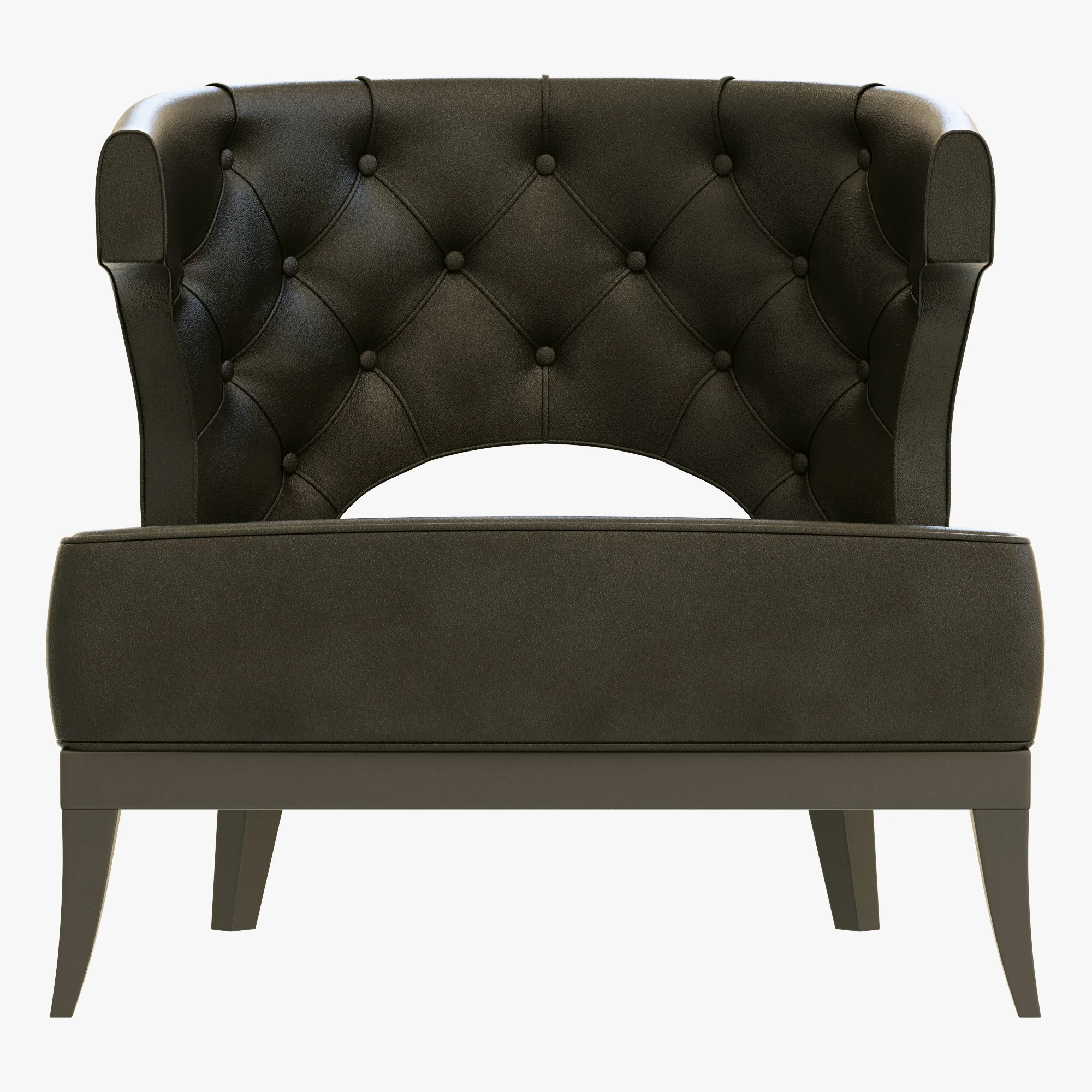 Brabbu Kansas Armchair — 3D model preview 4