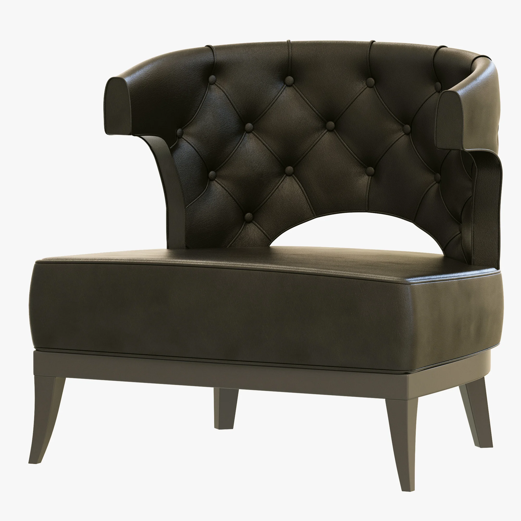 Brabbu Kansas Armchair — 3D model preview 8