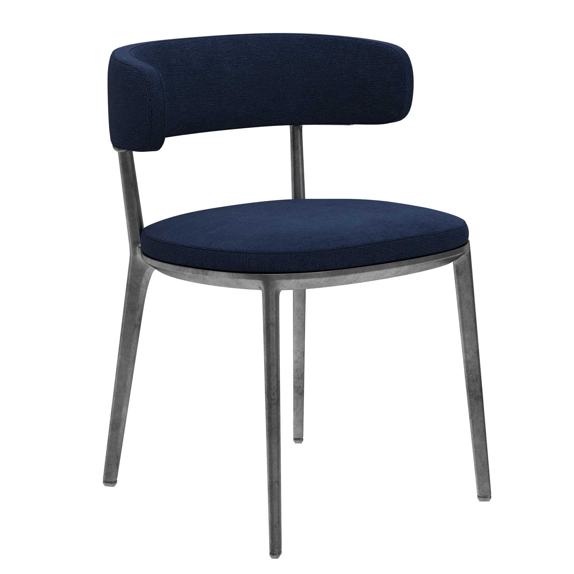 B&B Italia Caratos Maxalto Dining Chair — 3D model preview 3