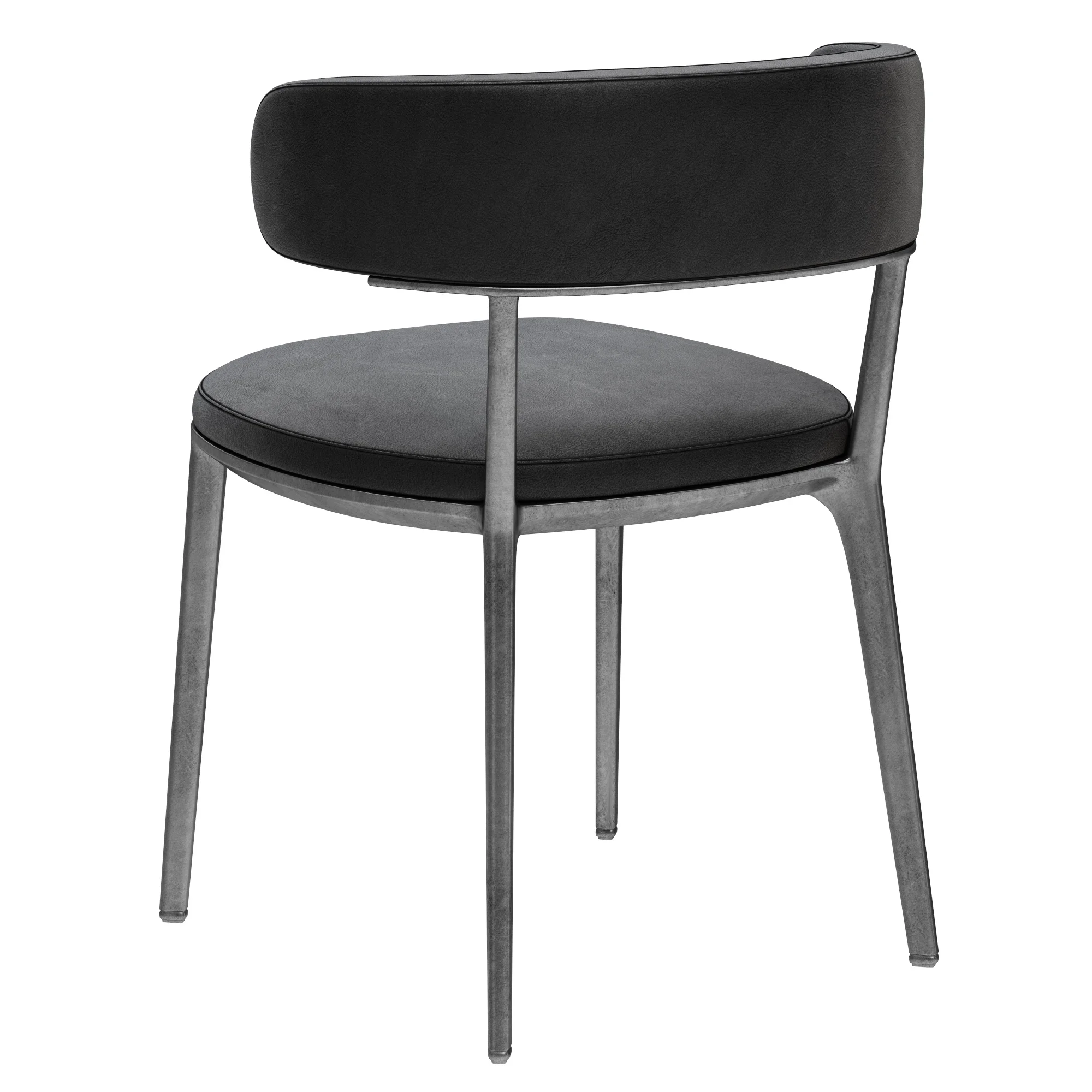 B&B Italia Caratos Maxalto Dining Chair — 3D model preview 8