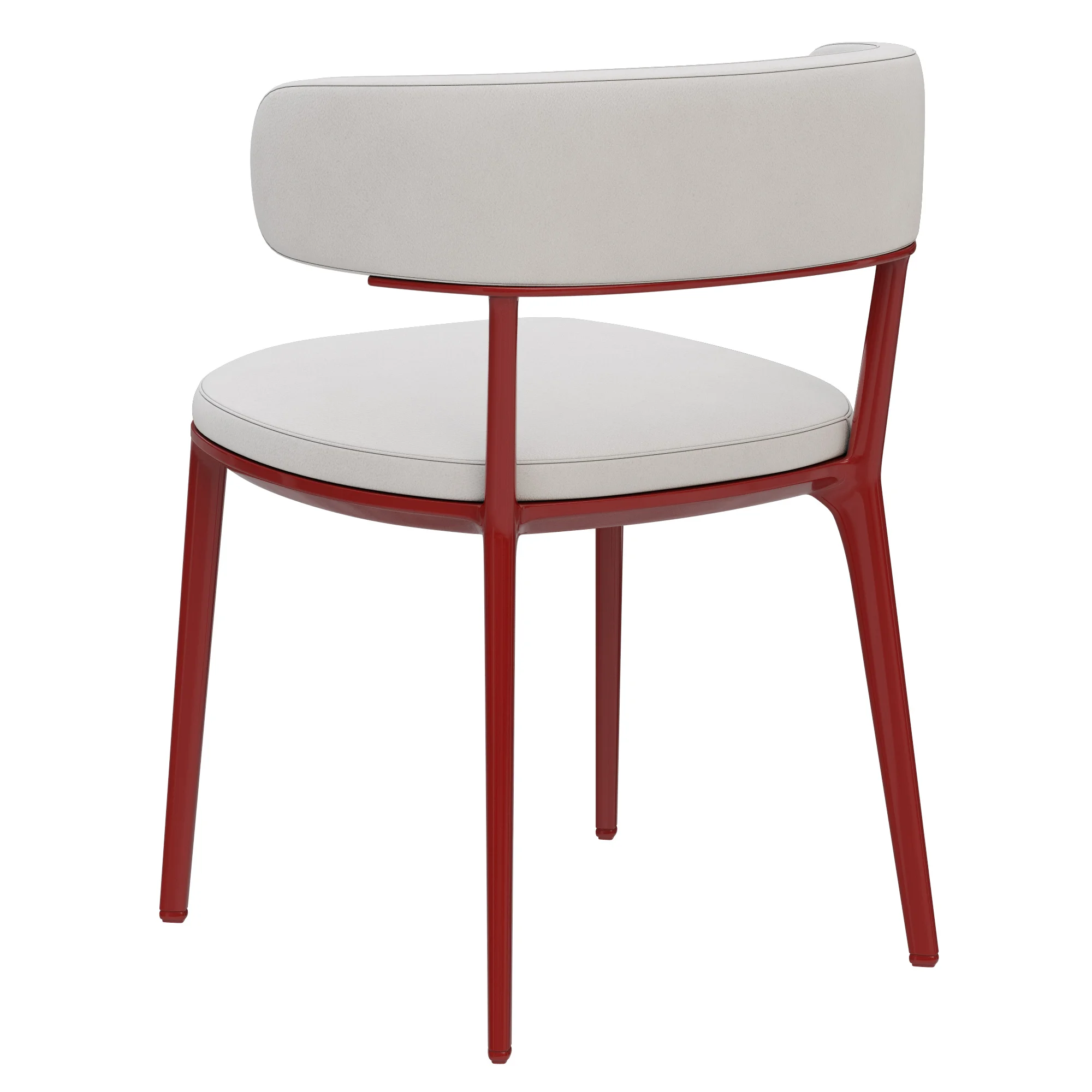 B&B Italia Caratos Maxalto Dining Chair — 3D model preview 9