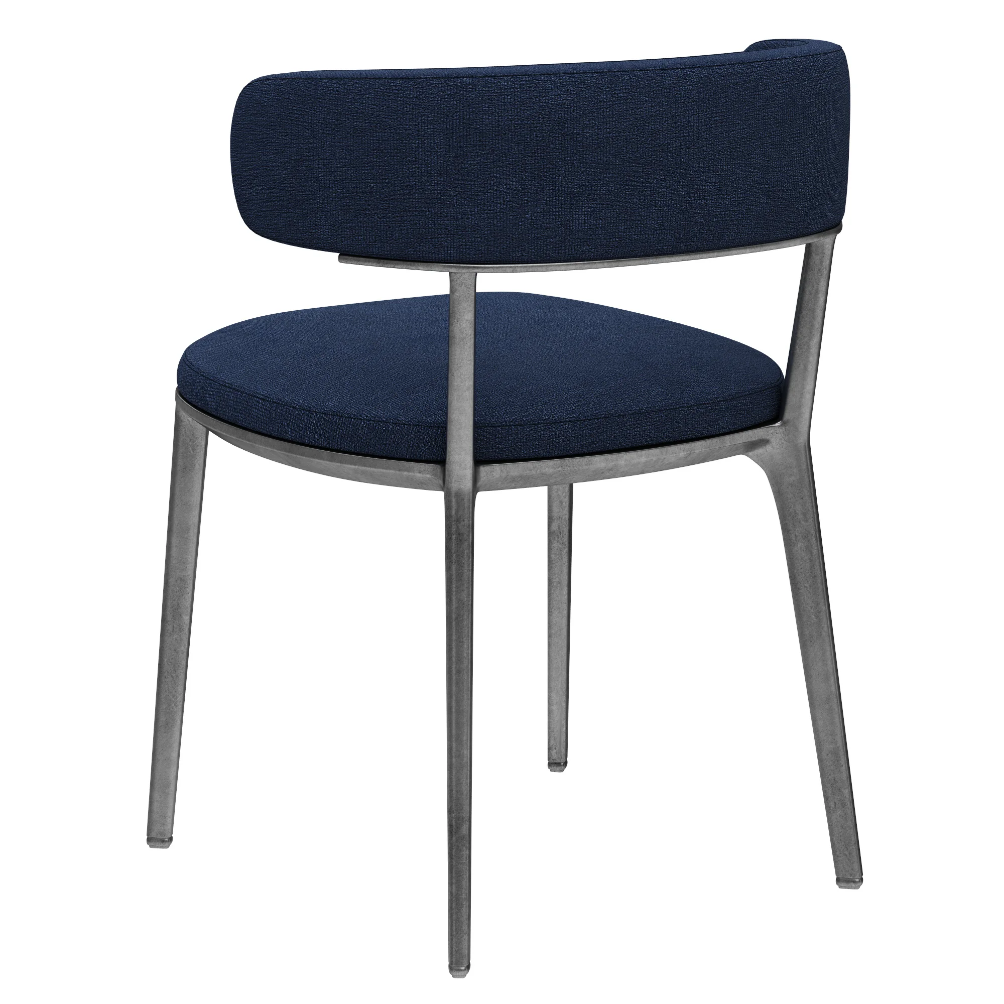 B&B Italia Caratos Maxalto Dining Chair — 3D model preview 10
