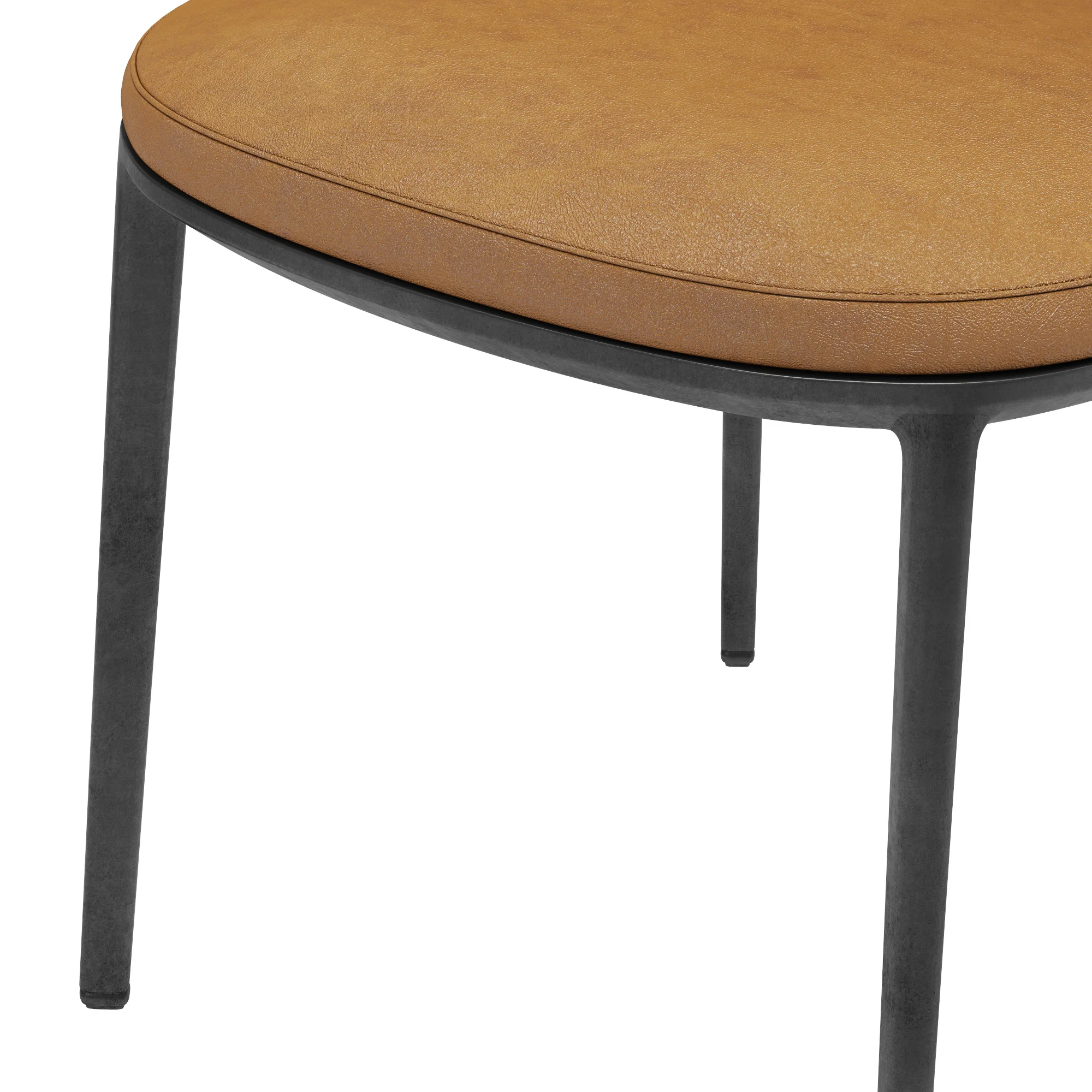 B&B Italia Caratos Maxalto Dining Chair — 3D model preview 13