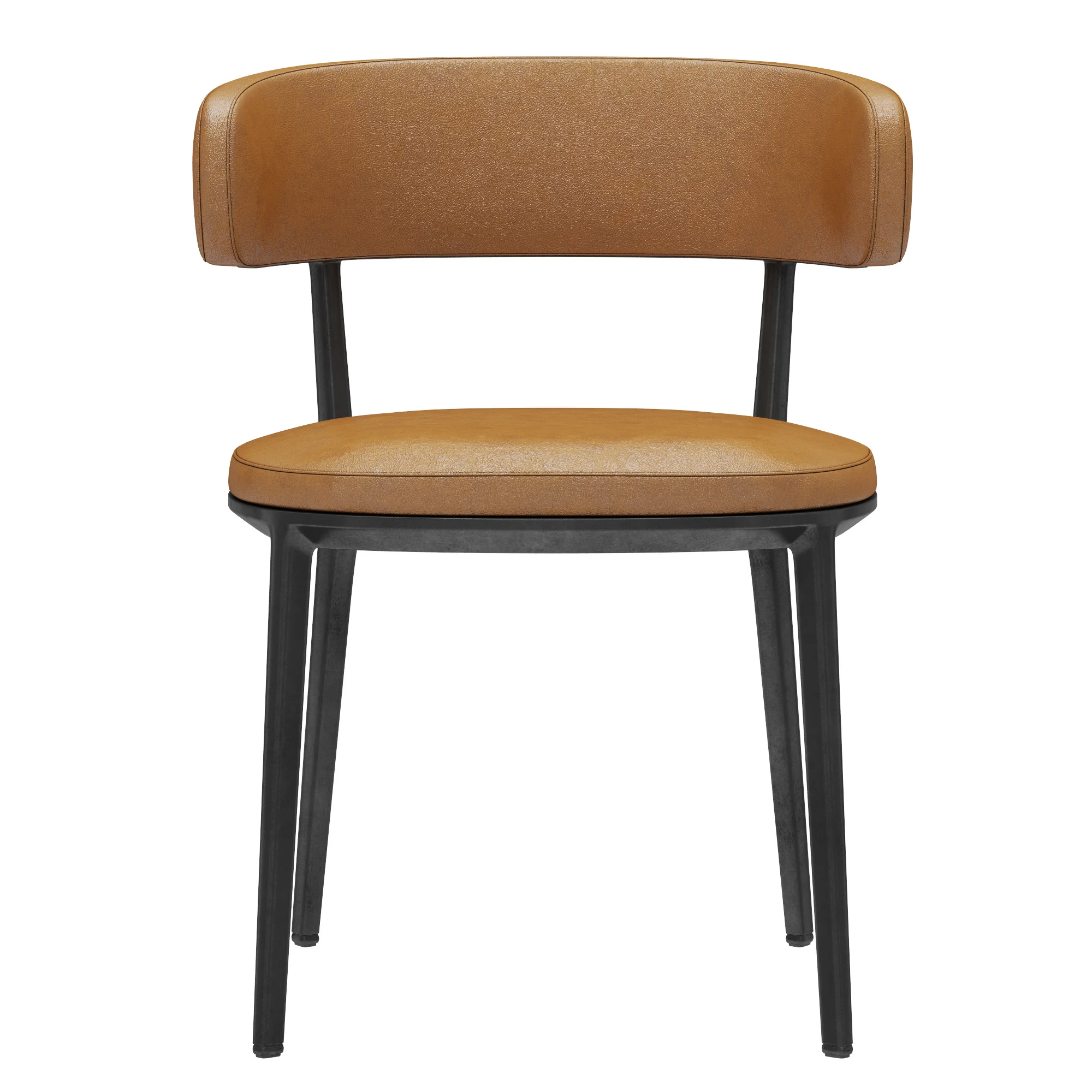 B&B Italia Caratos Maxalto Dining Chair — 3D model preview 14