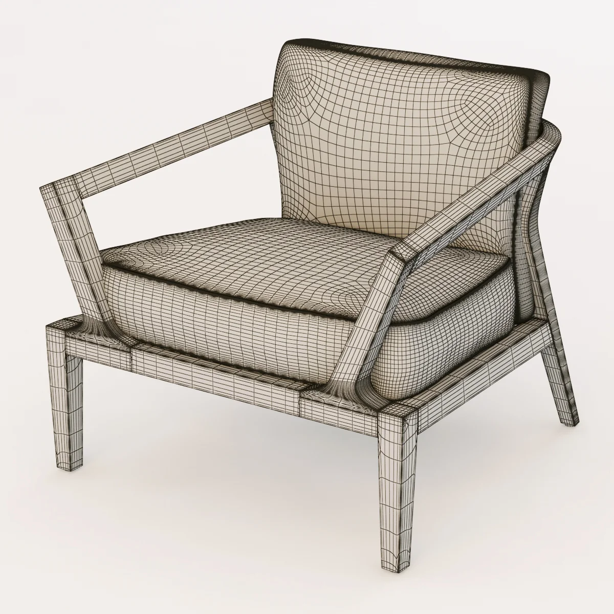Roche Bobois Echoes — 3D model preview 8