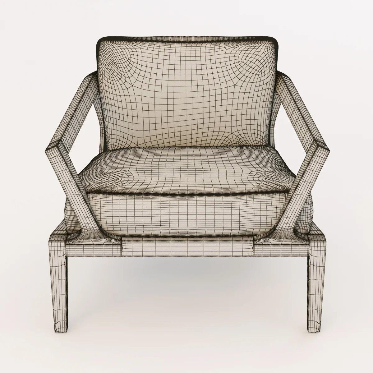 Roche Bobois Echoes — 3D model preview 9