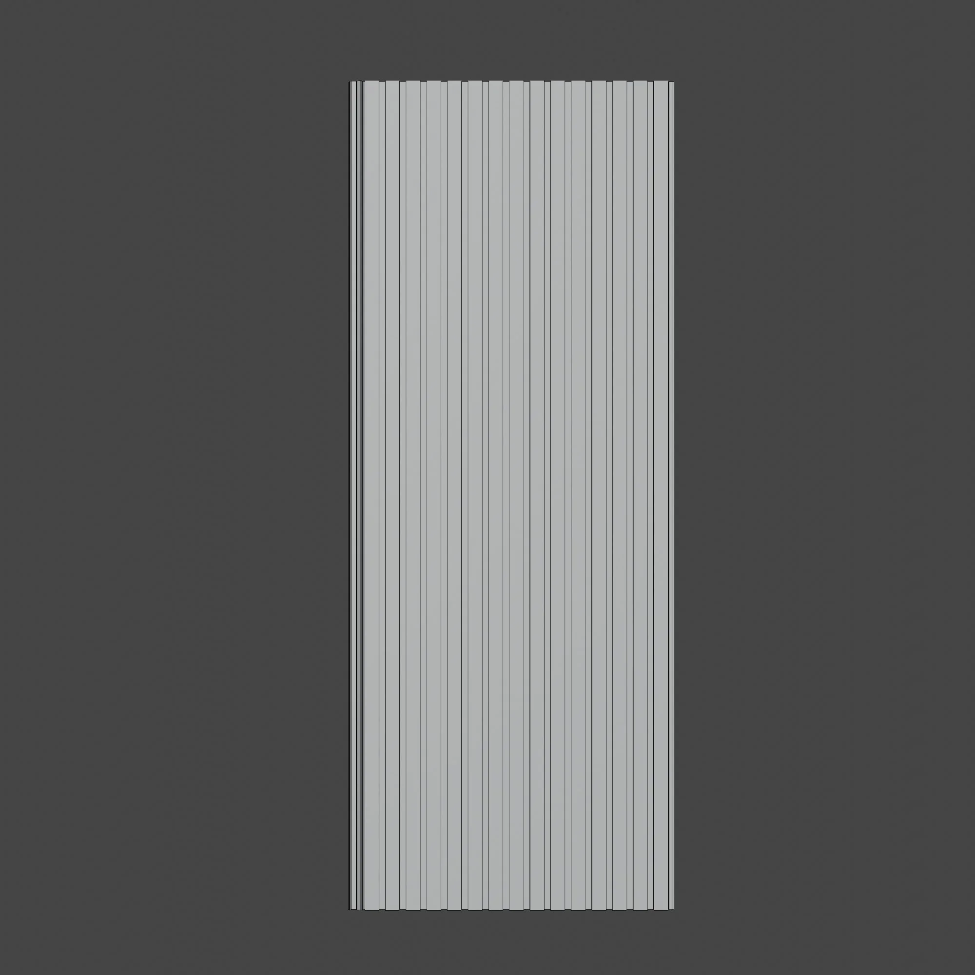 Sliding Door Wooden 6 Set, 3D model preview 9
