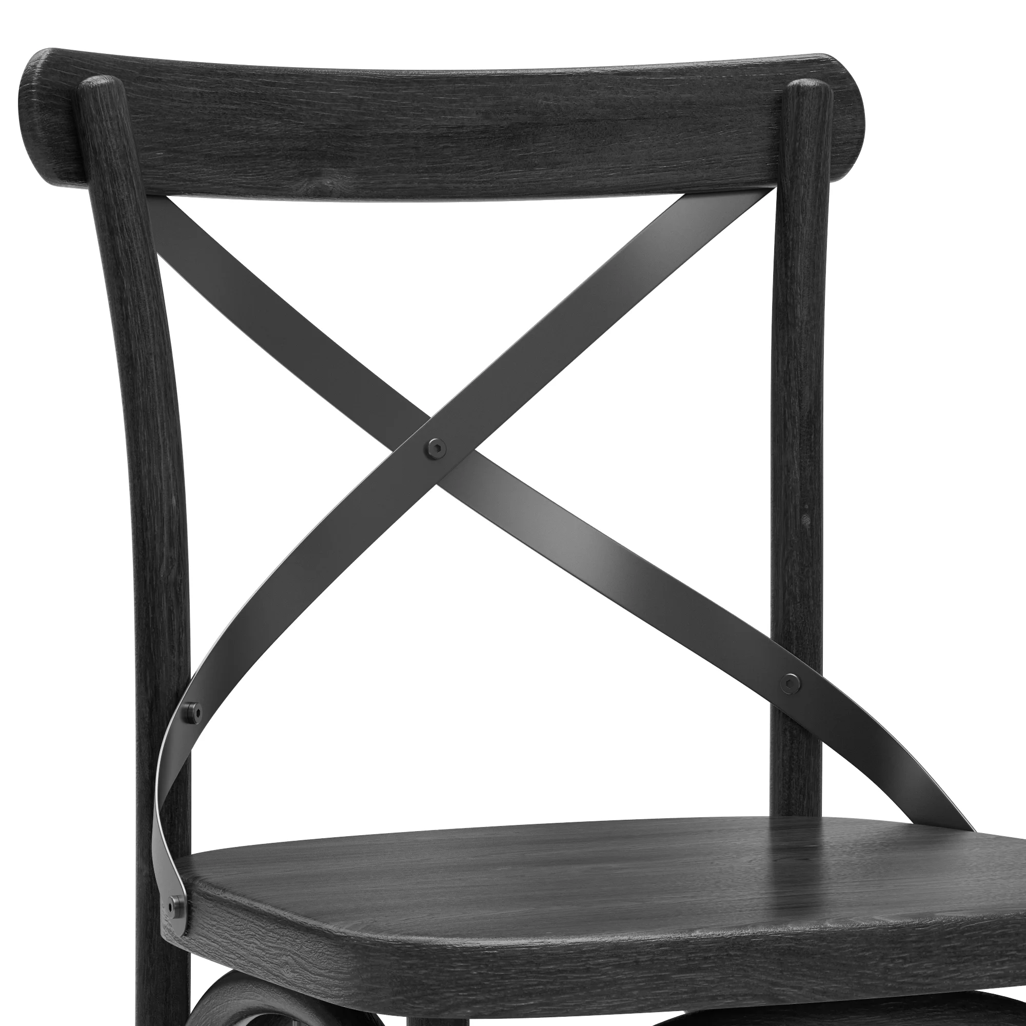 Deephouse BELLA CROSS Bar Stool — 3D model preview 4