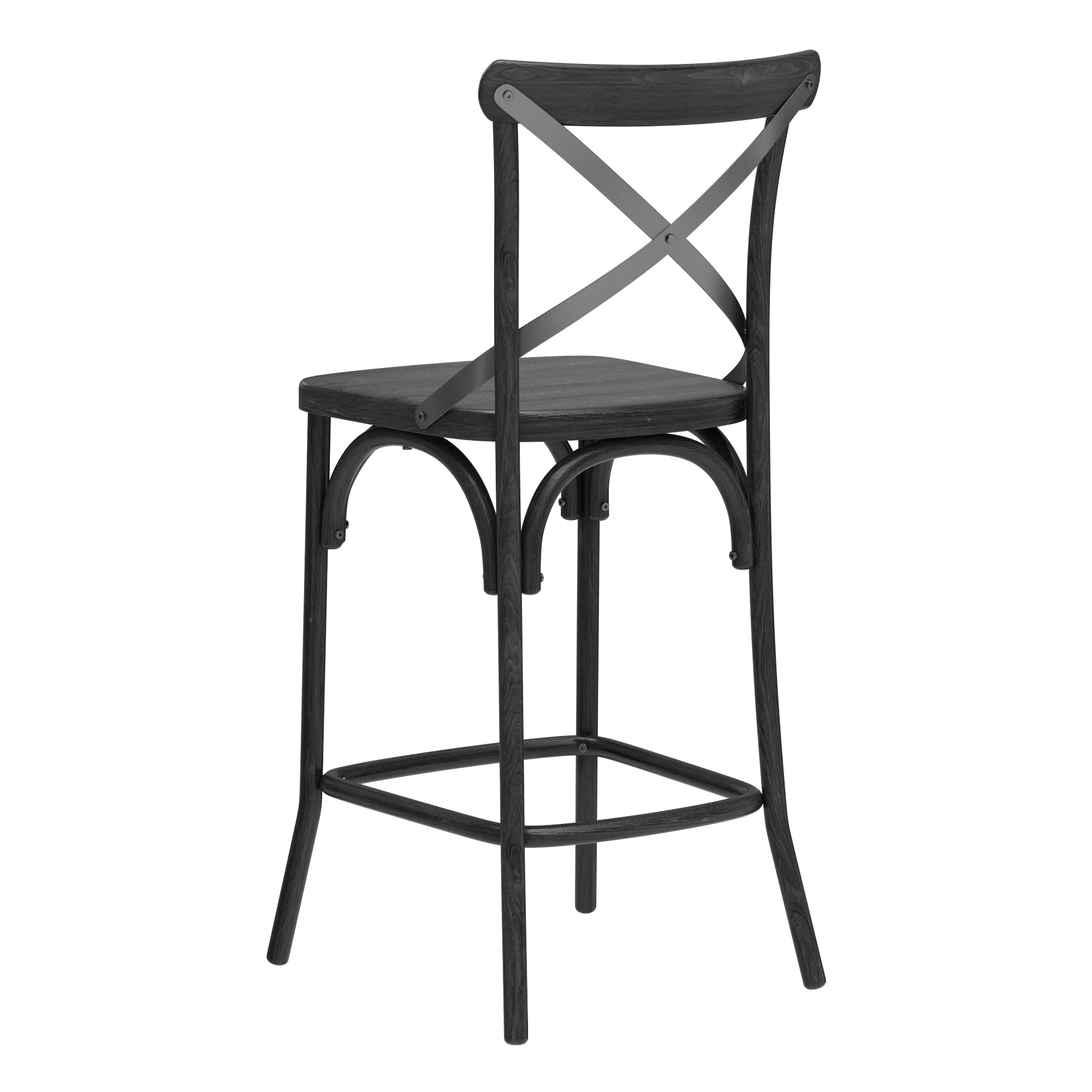 Deephouse BELLA CROSS Bar Stool — 3D model preview 5