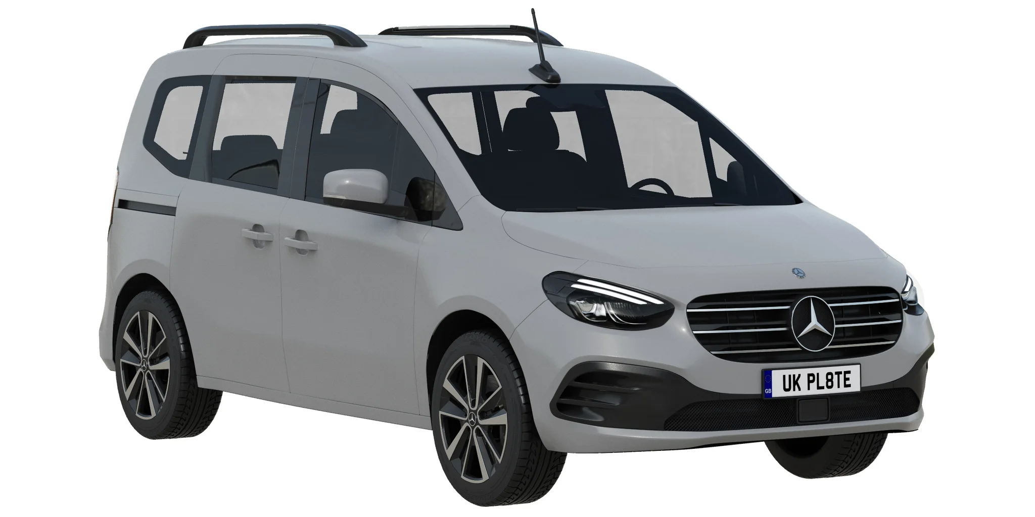 Mercedes Benz T Class, 3D model preview 4