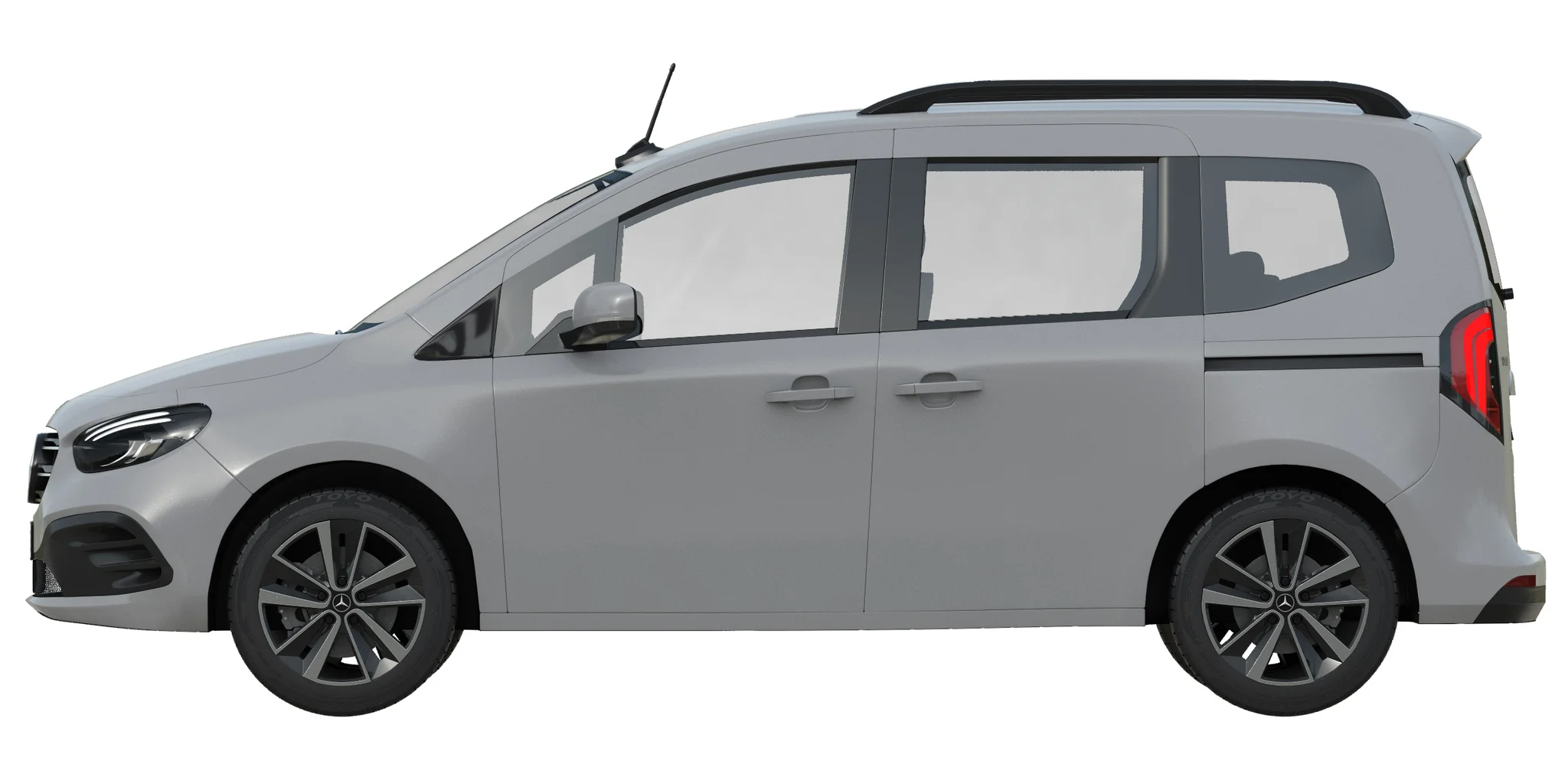 Mercedes Benz T Class, 3D model preview 8