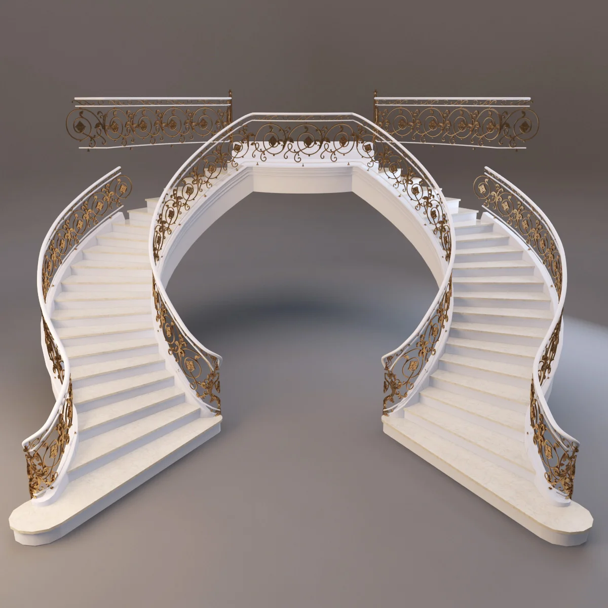 Stairs3 — 3D model preview 6