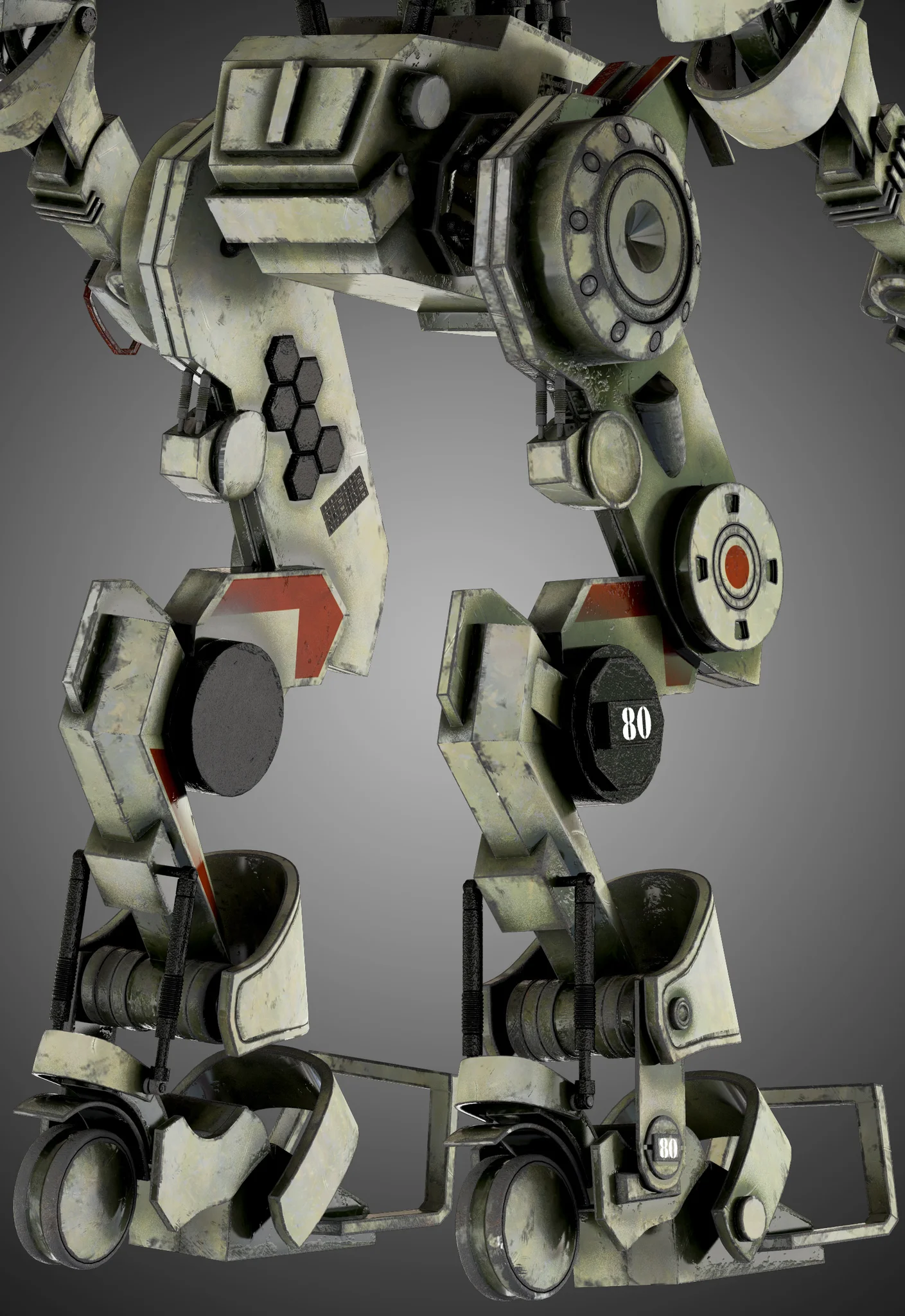 Titanfall Stryder — 3D model preview 1
