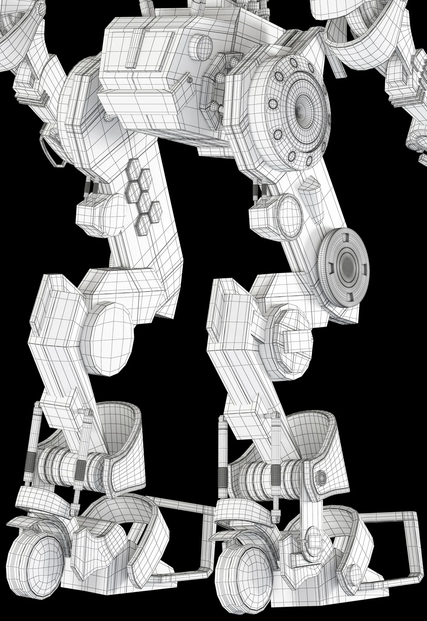 Titanfall Stryder — 3D model preview 2
