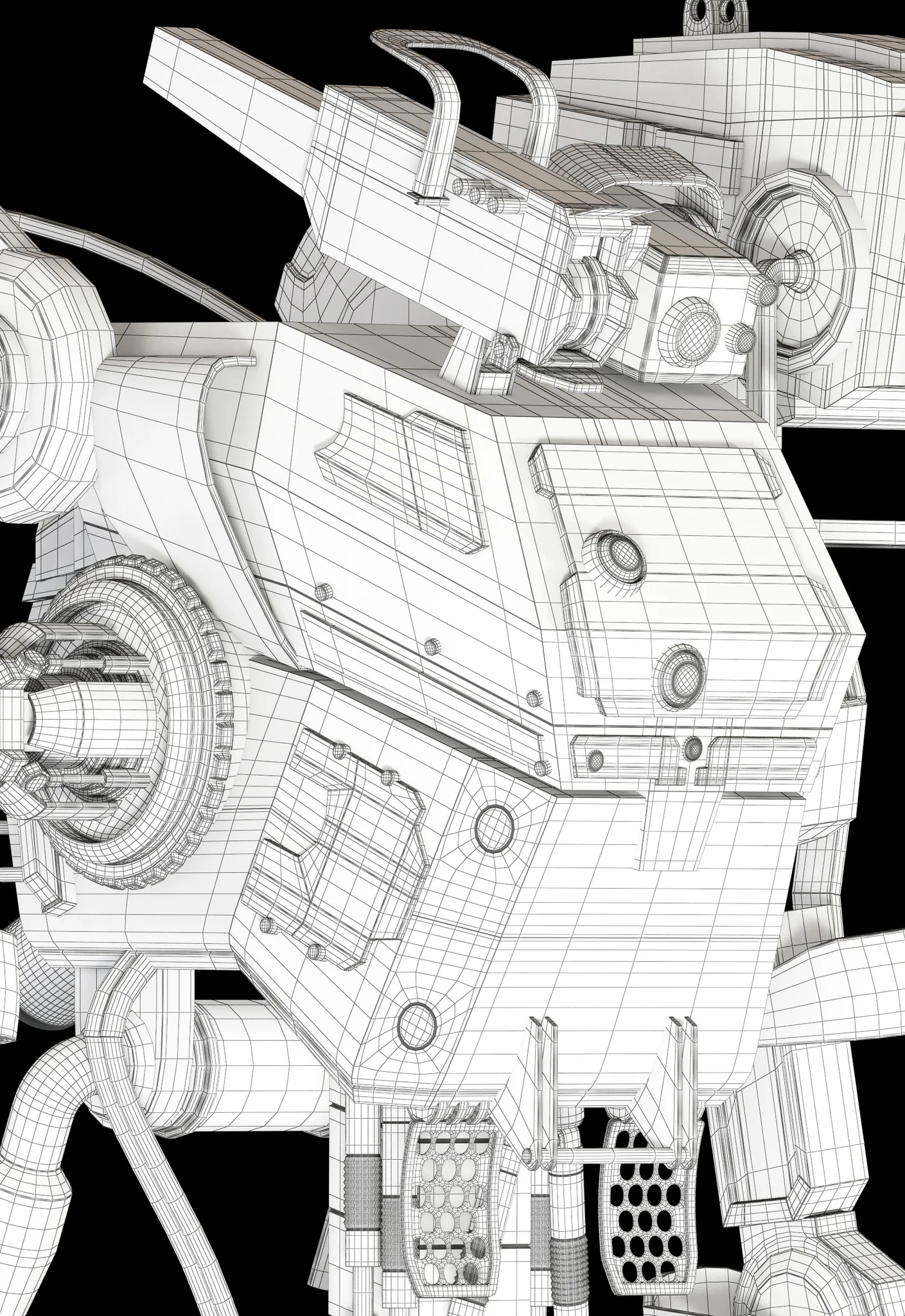 Titanfall Stryder — 3D model preview 5