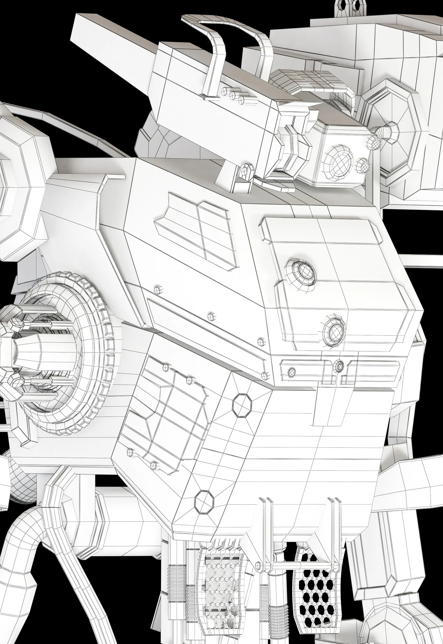 Titanfall Stryder — 3D model preview 6