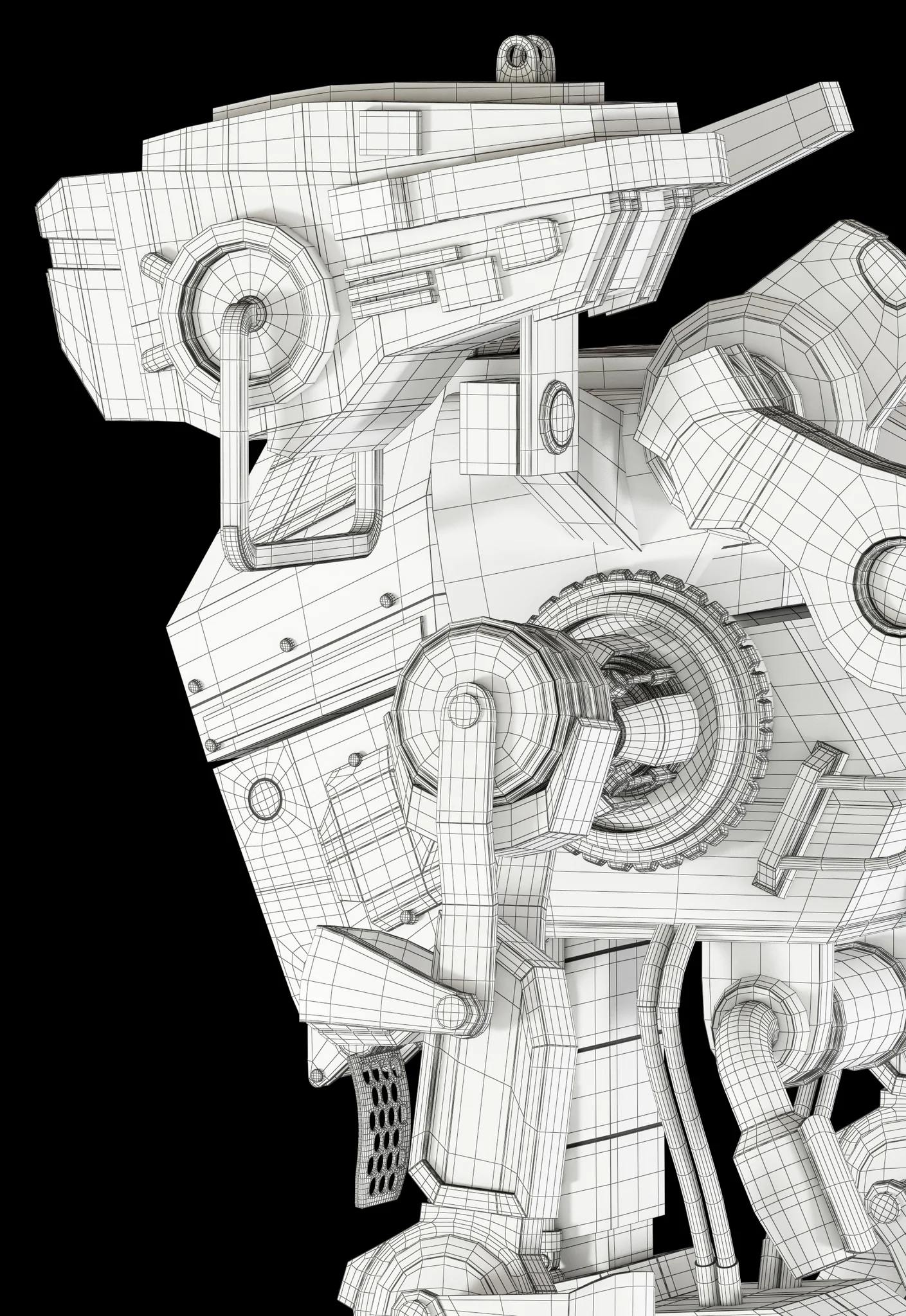 Titanfall Stryder — 3D model preview 8