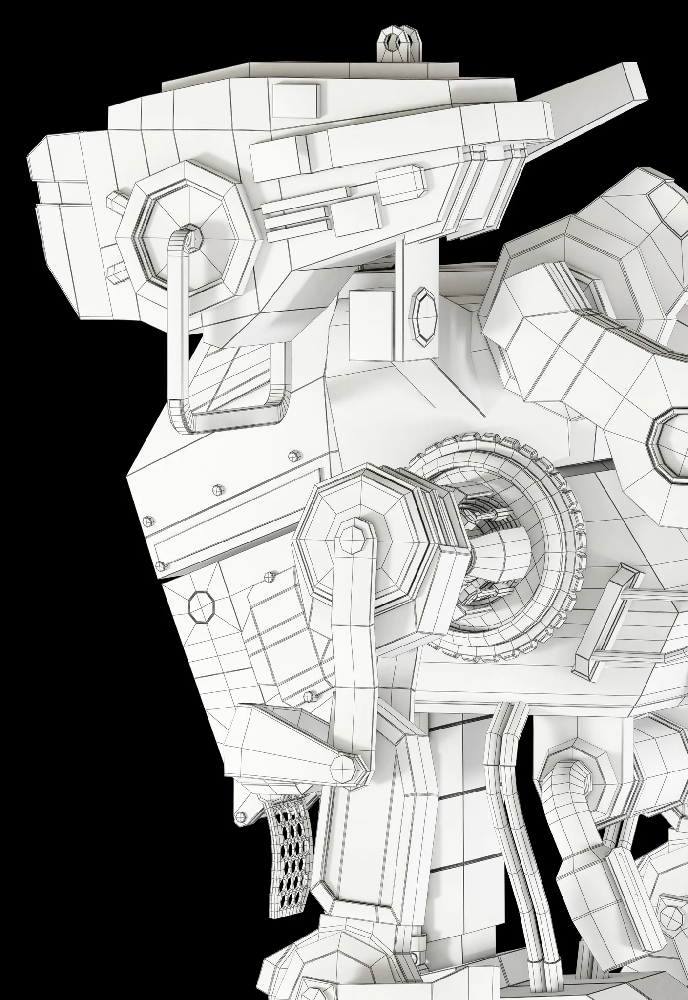 Titanfall Stryder — 3D model preview 9