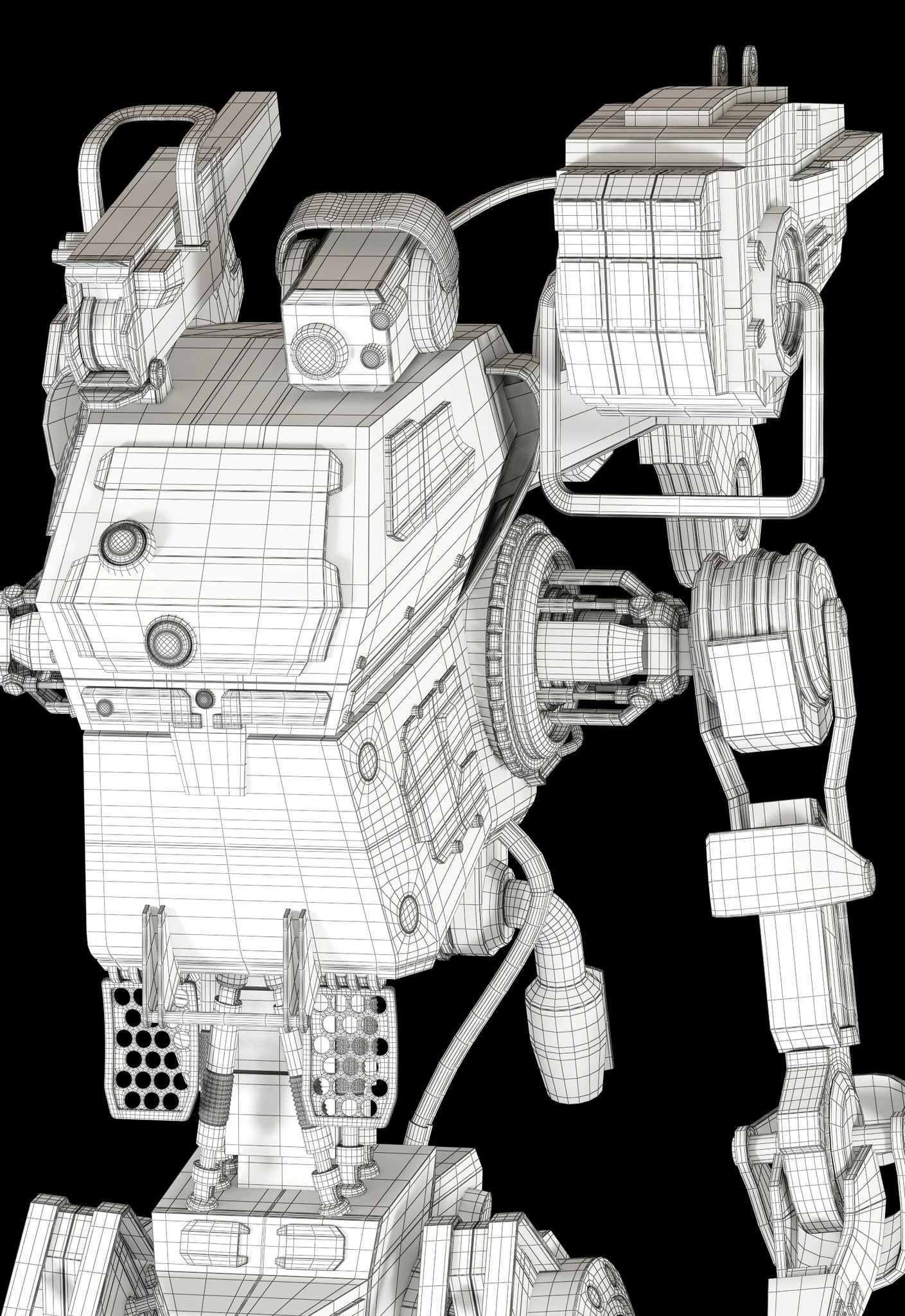 Titanfall Stryder — 3D model preview 11