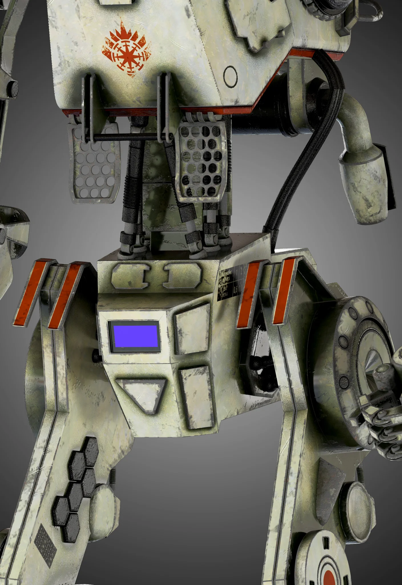 Titanfall Stryder — 3D model preview 13