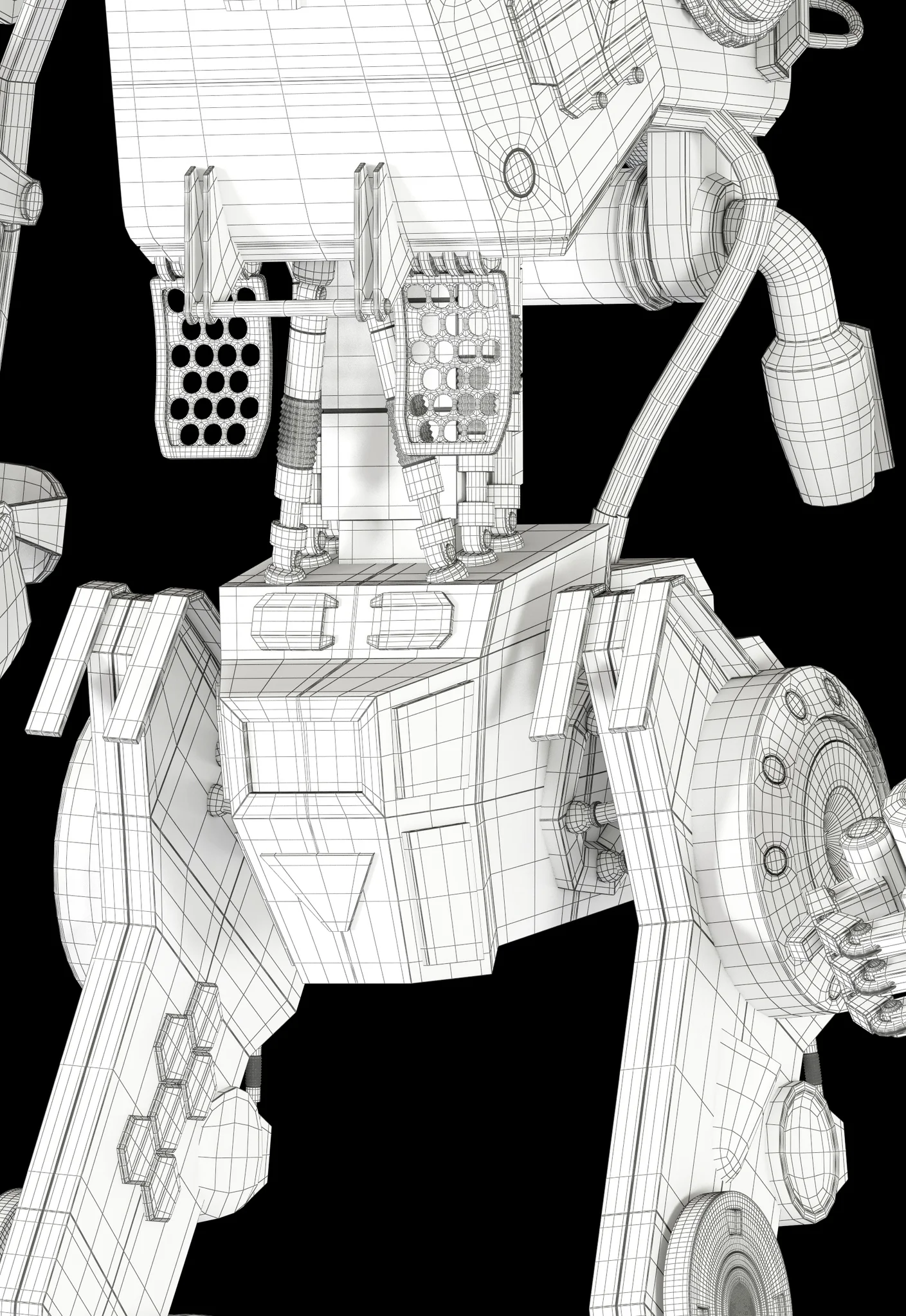 Titanfall Stryder — 3D model preview 14
