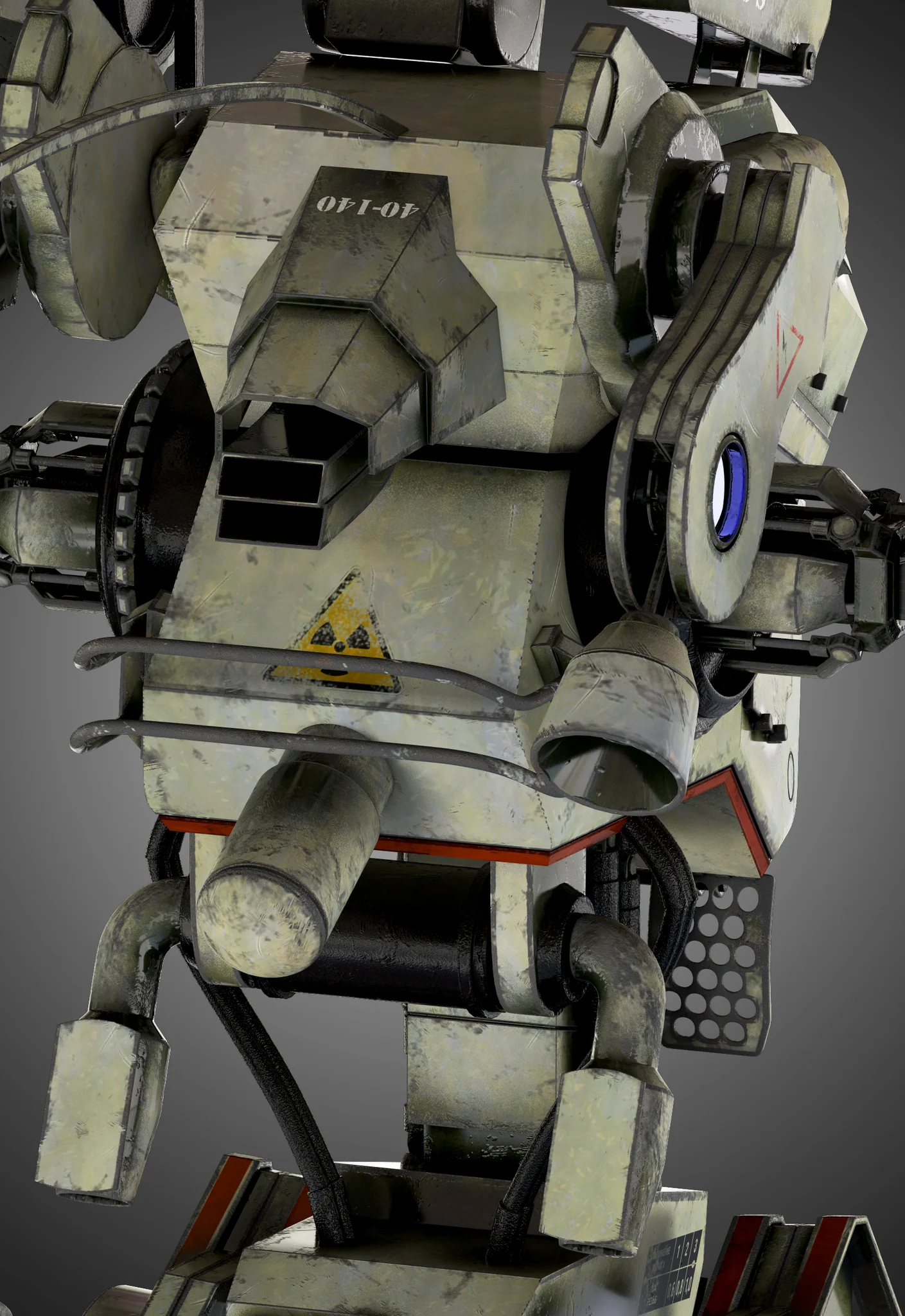Titanfall Stryder — 3D model preview 16