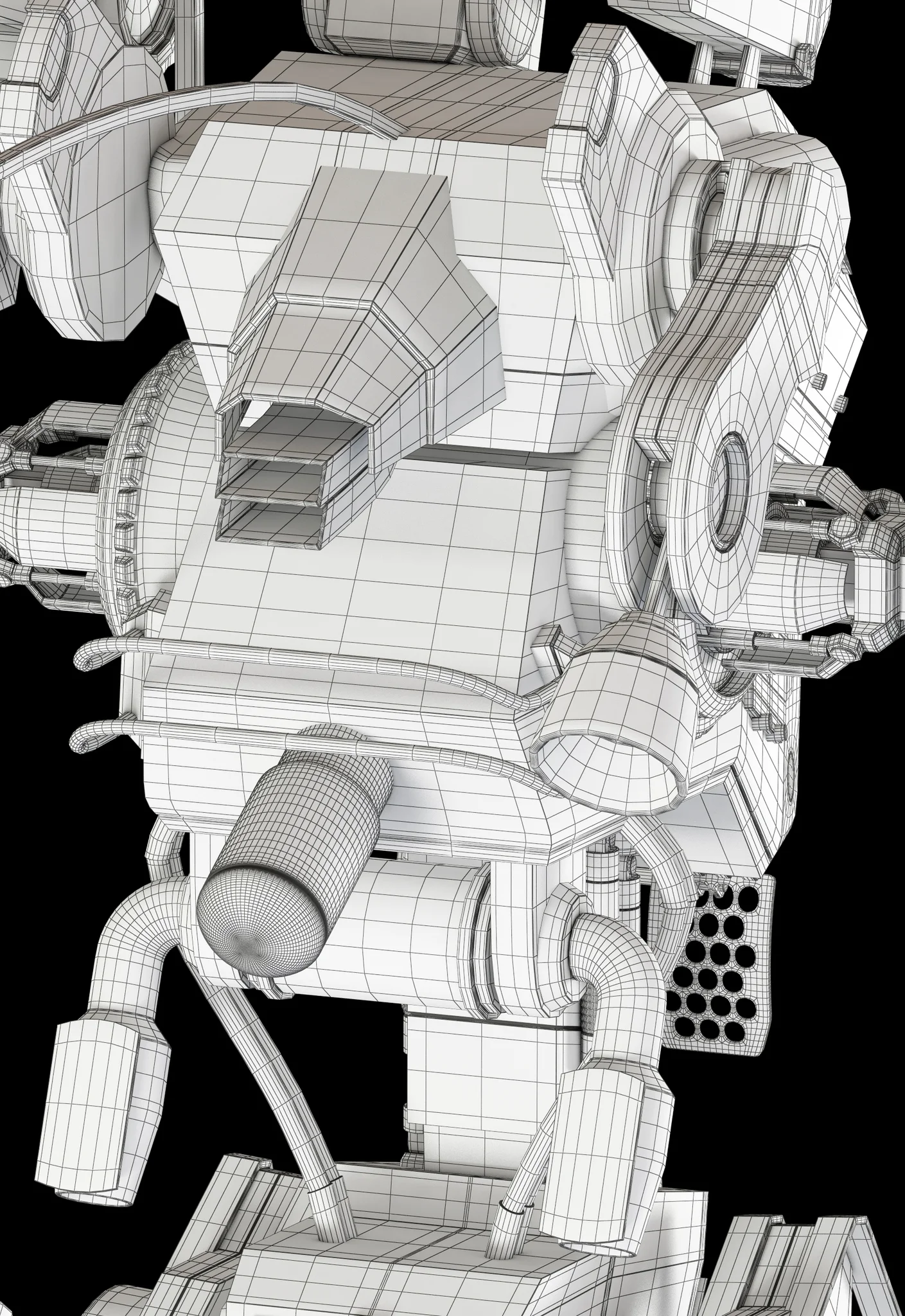 Titanfall Stryder — 3D model preview 17