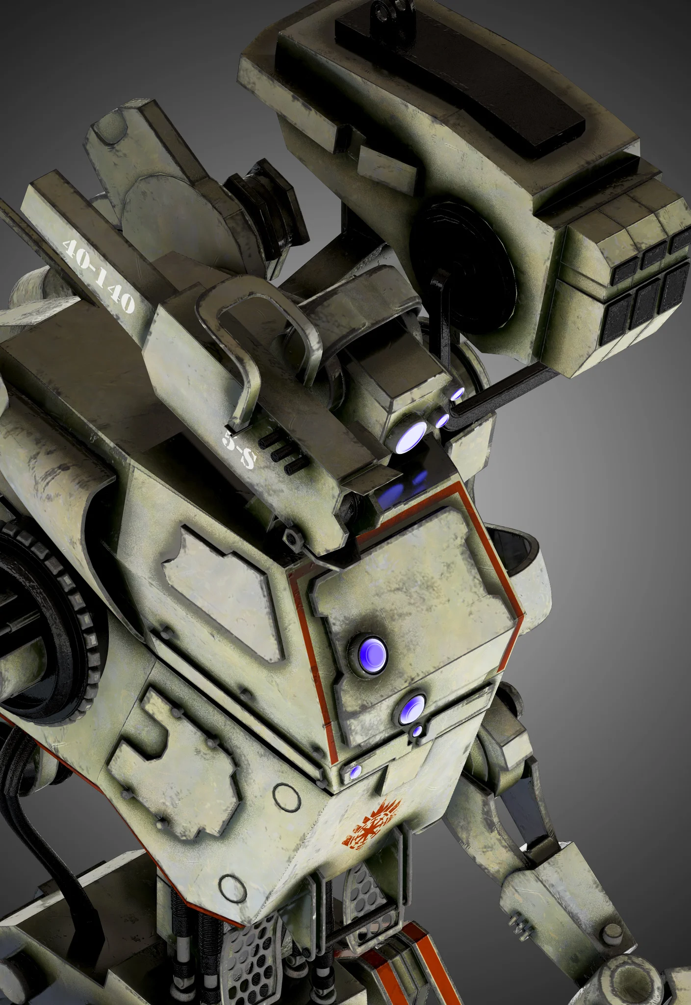 Titanfall Stryder — 3D model preview 19