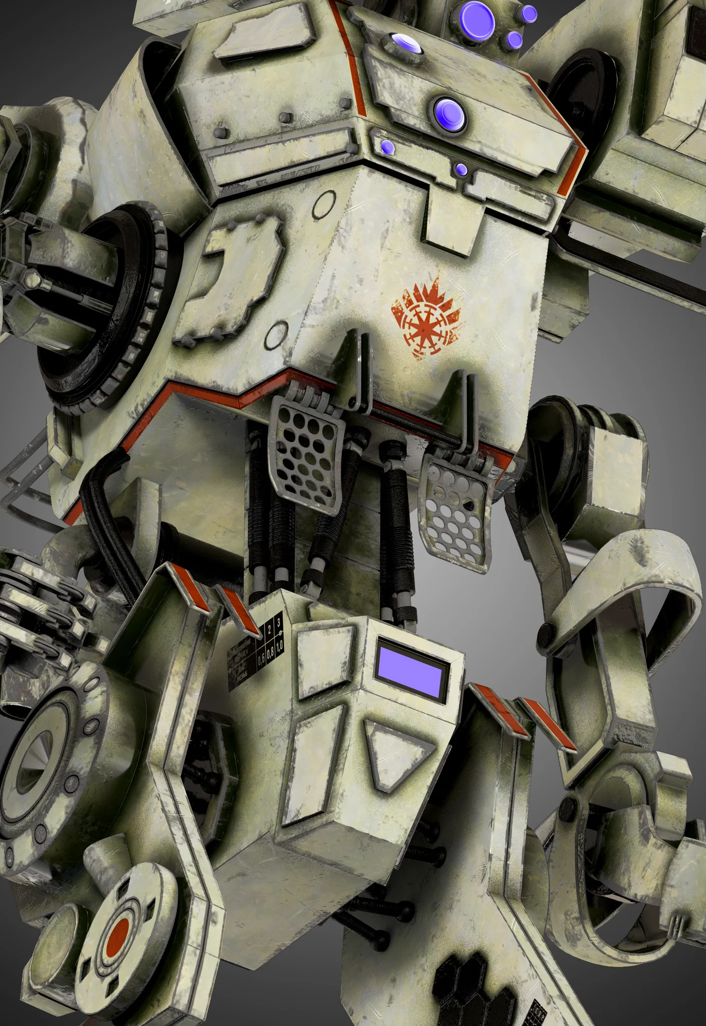 Titanfall Stryder — 3D model preview 20