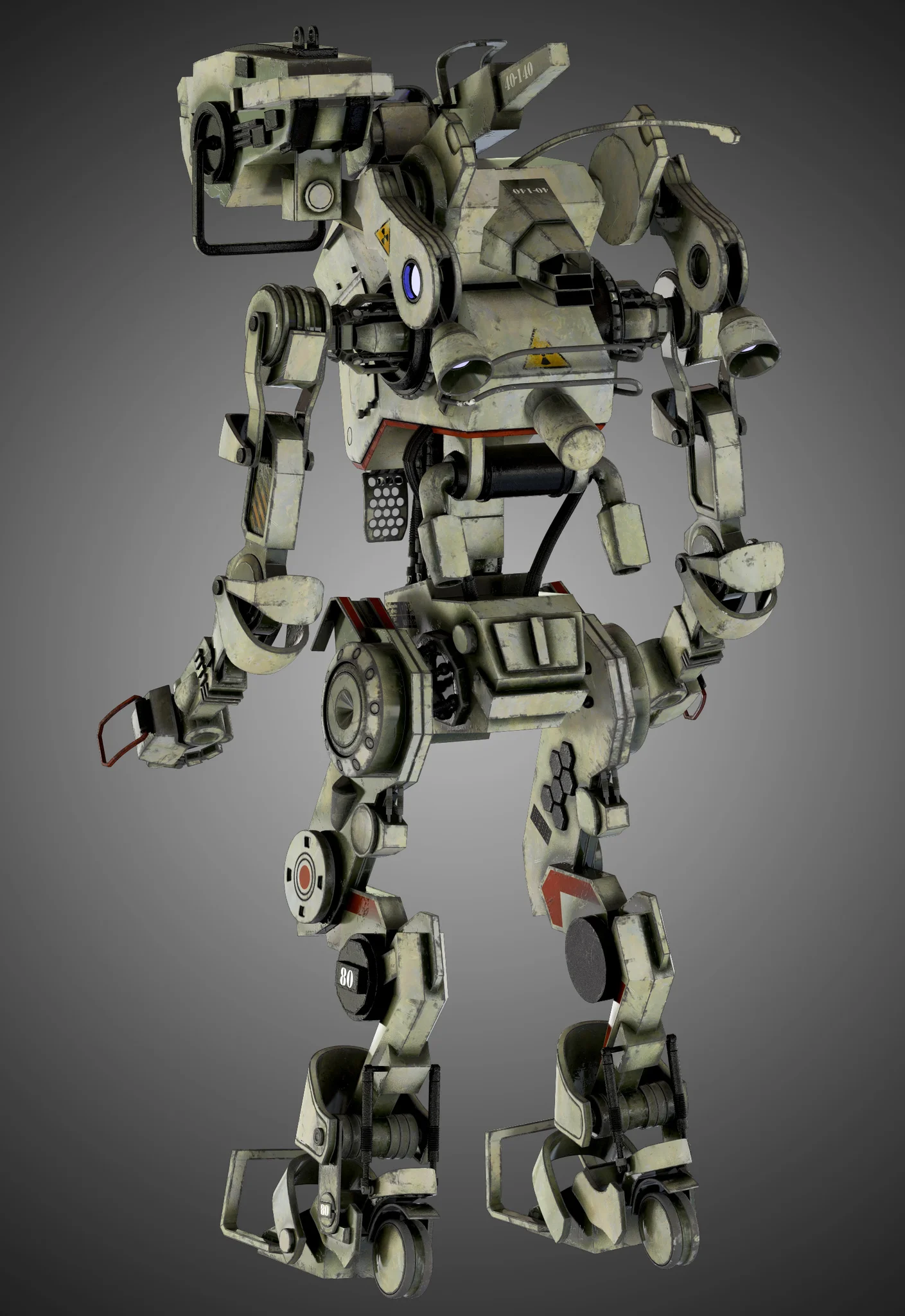 Titanfall Stryder — 3D model preview 24