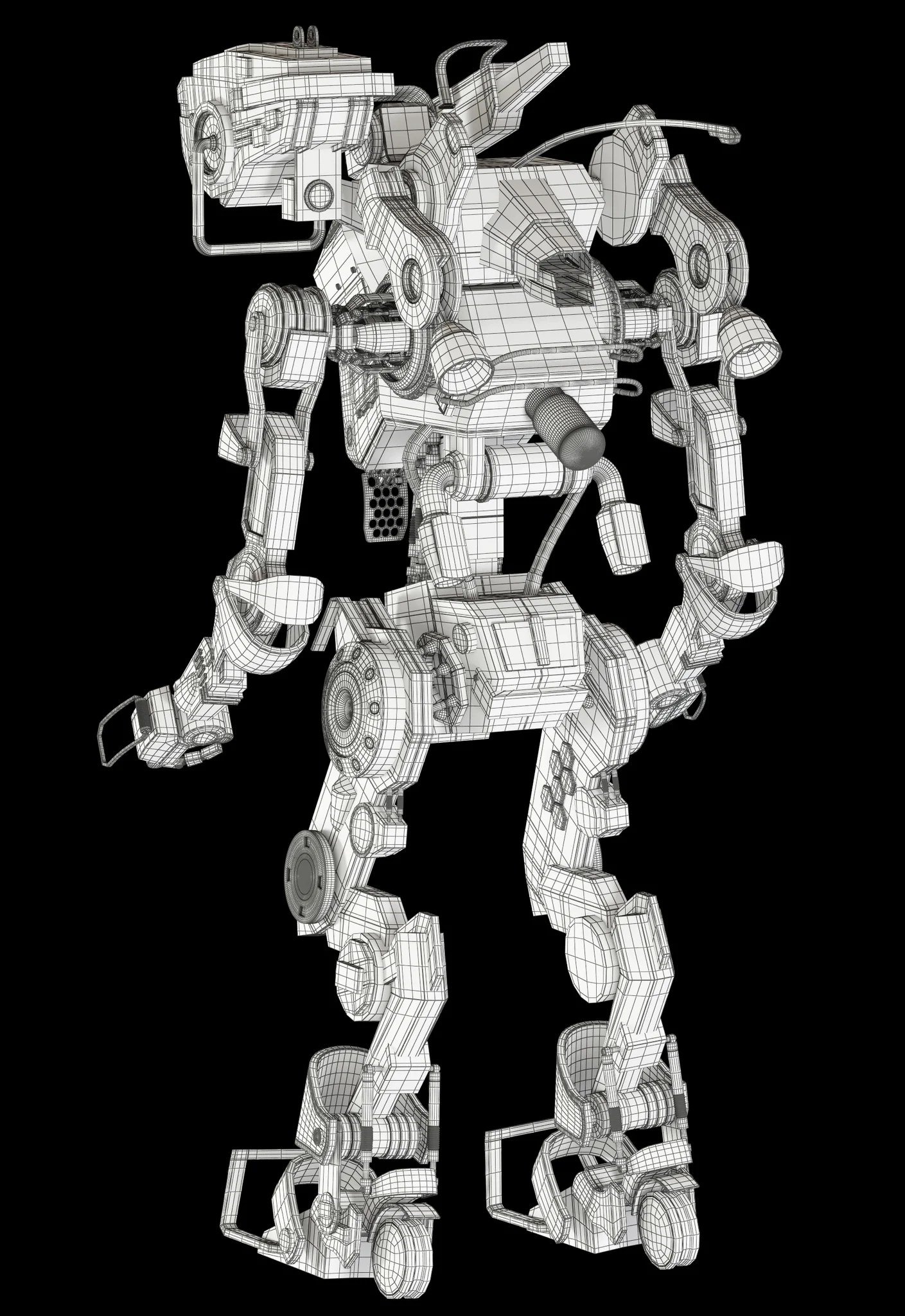 Titanfall Stryder — 3D model preview 25