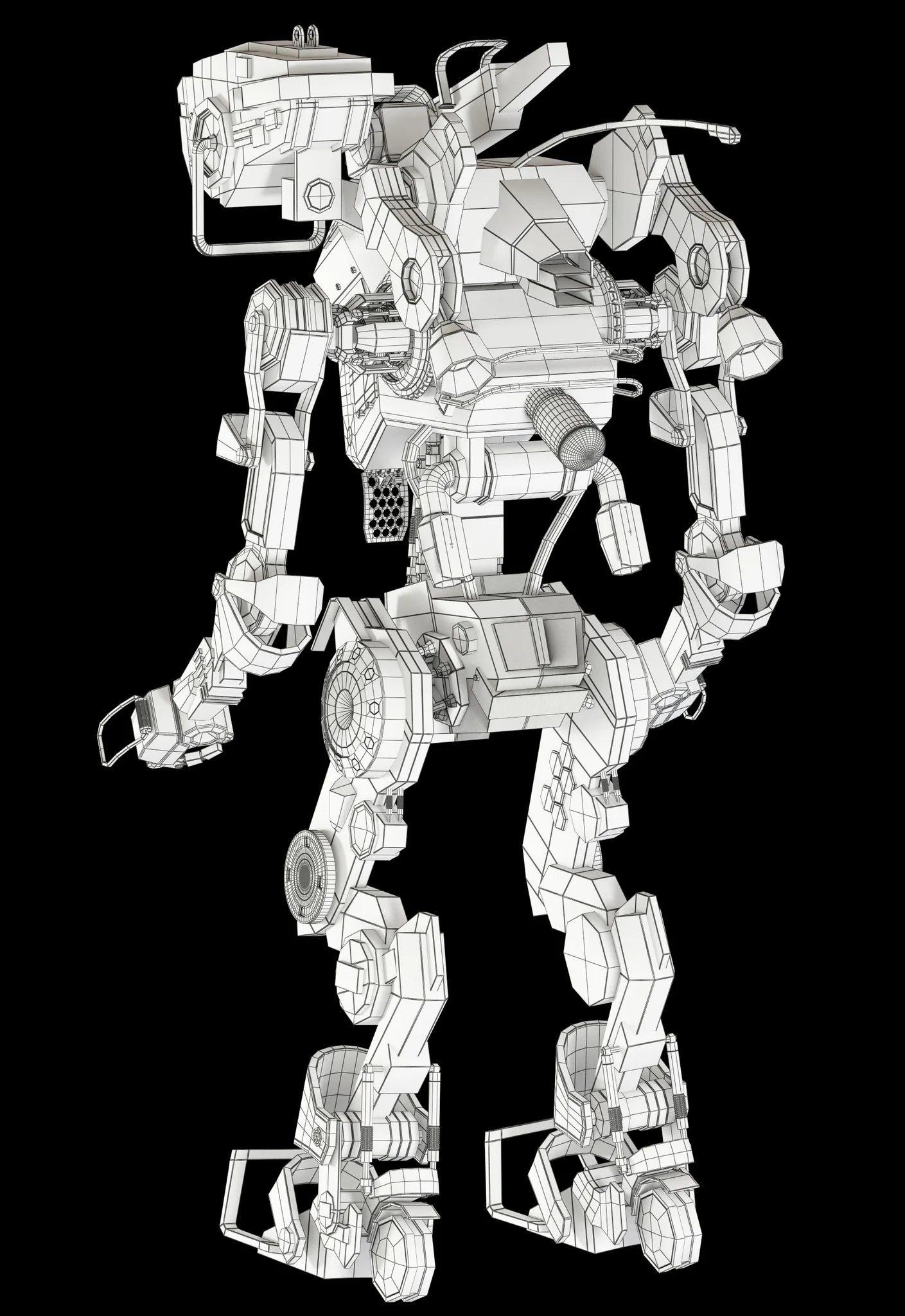 Titanfall Stryder — 3D model preview 26