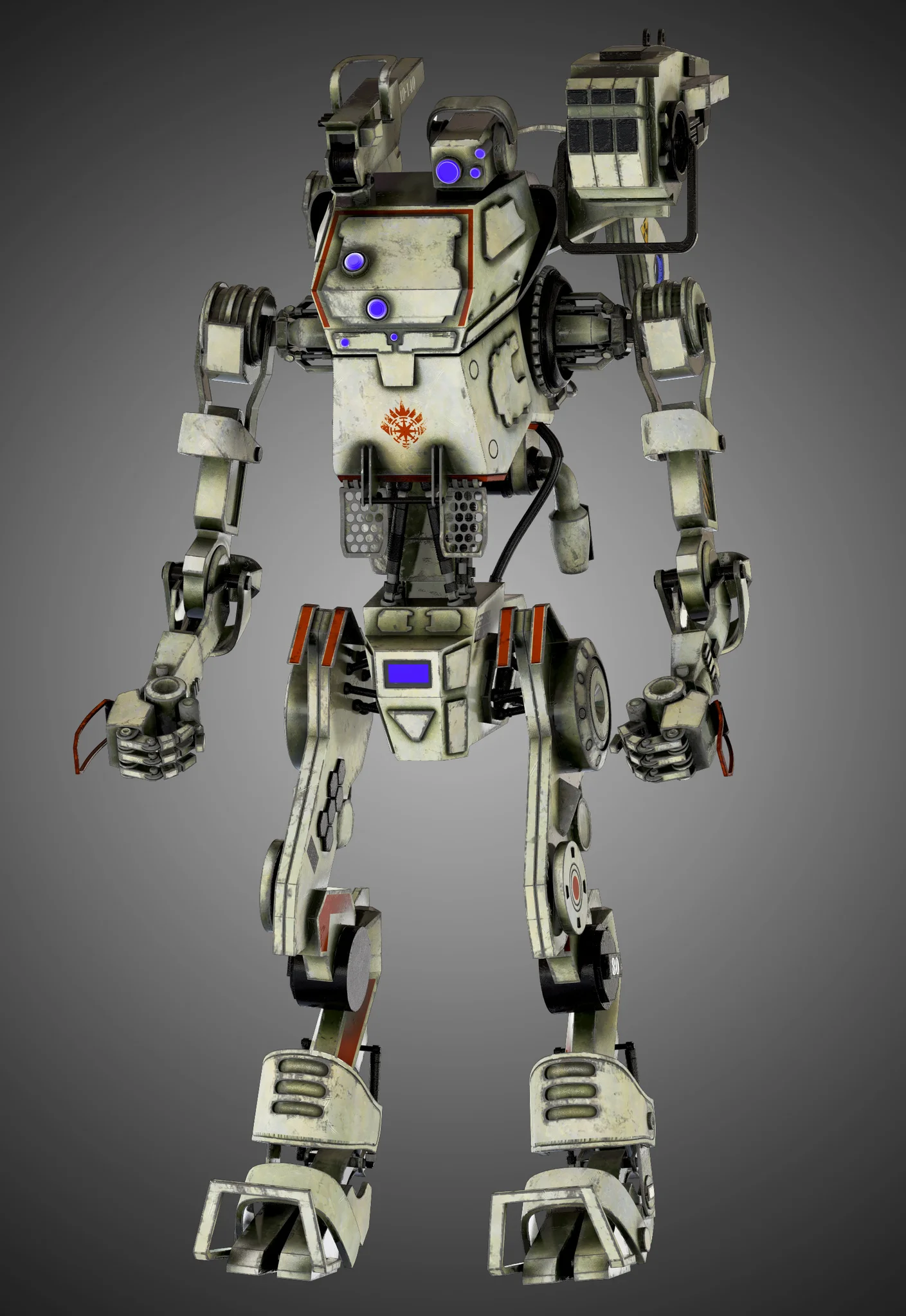 Titanfall Stryder — 3D model preview 27