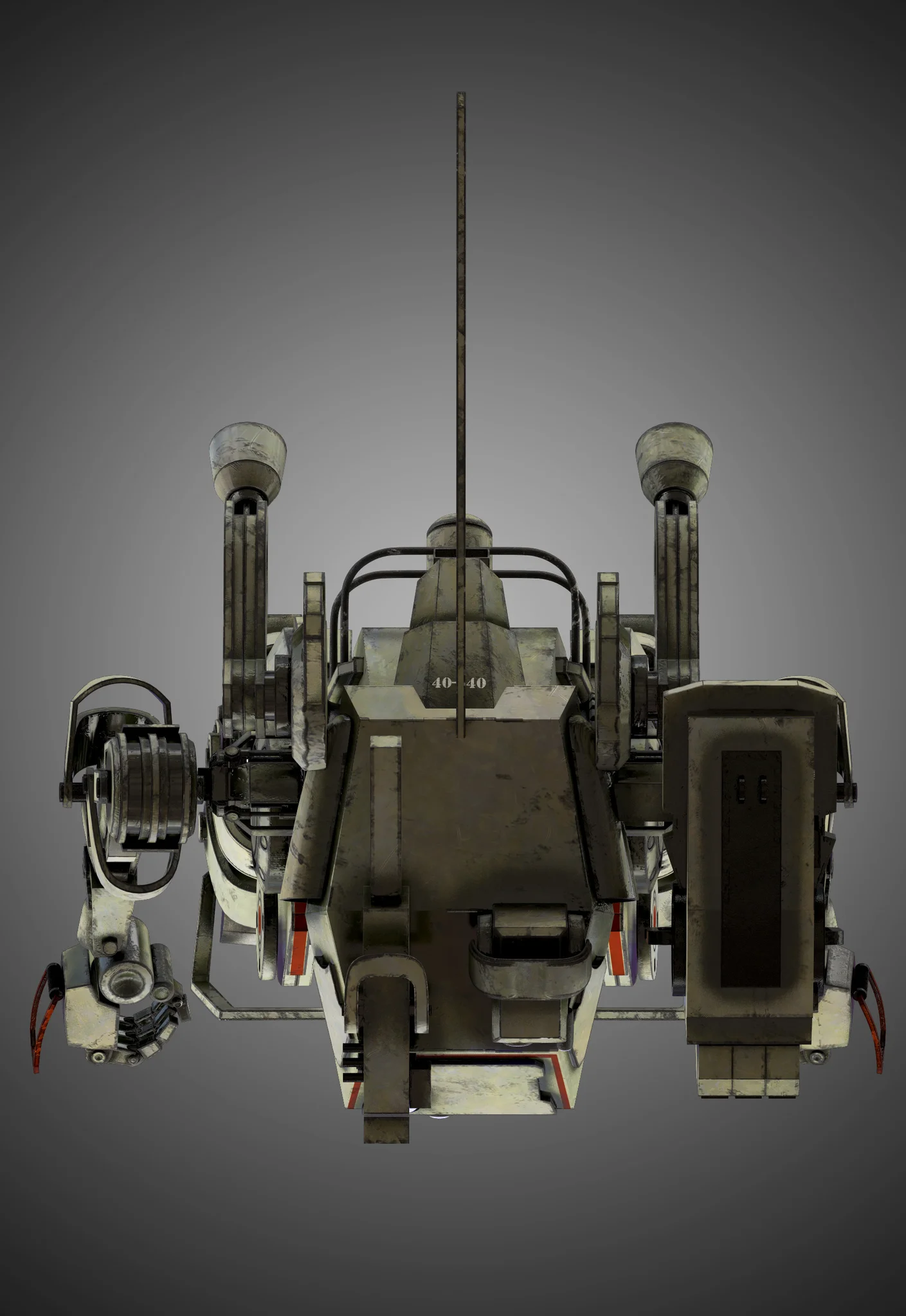 Titanfall Stryder — 3D model preview 29