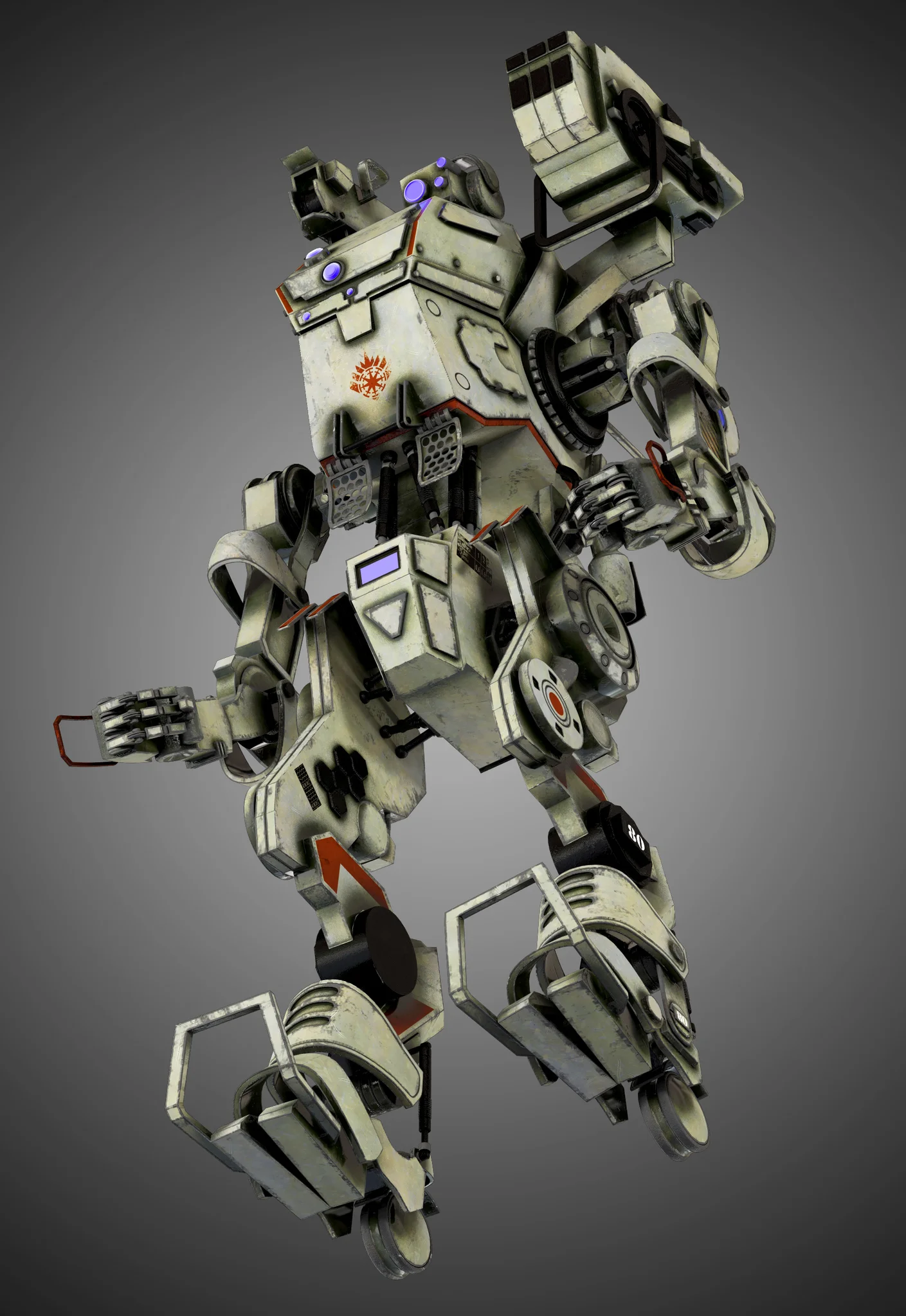 Titanfall Stryder — 3D model preview 30